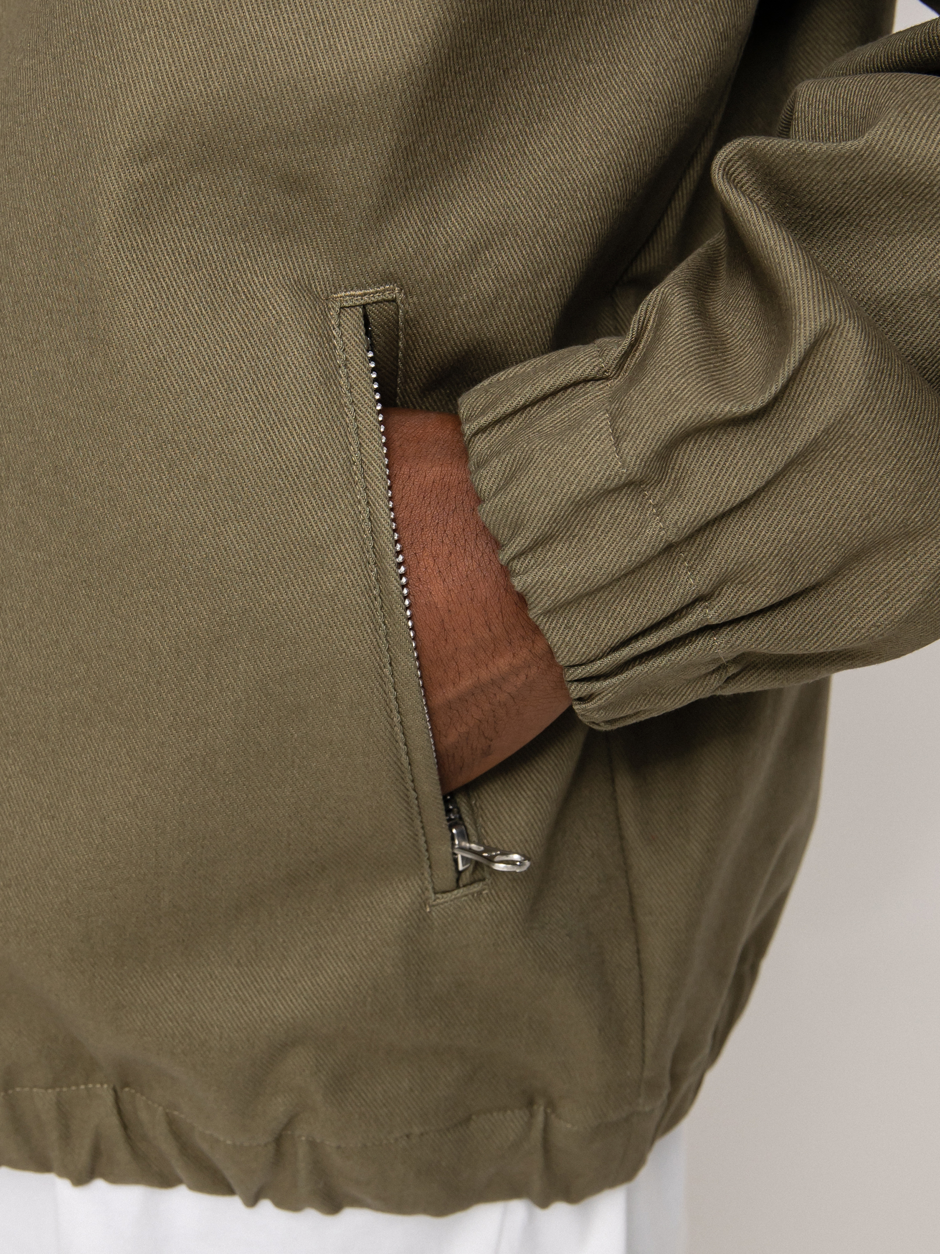 Nike SB Infema Prem Jacket (medium olive/white)