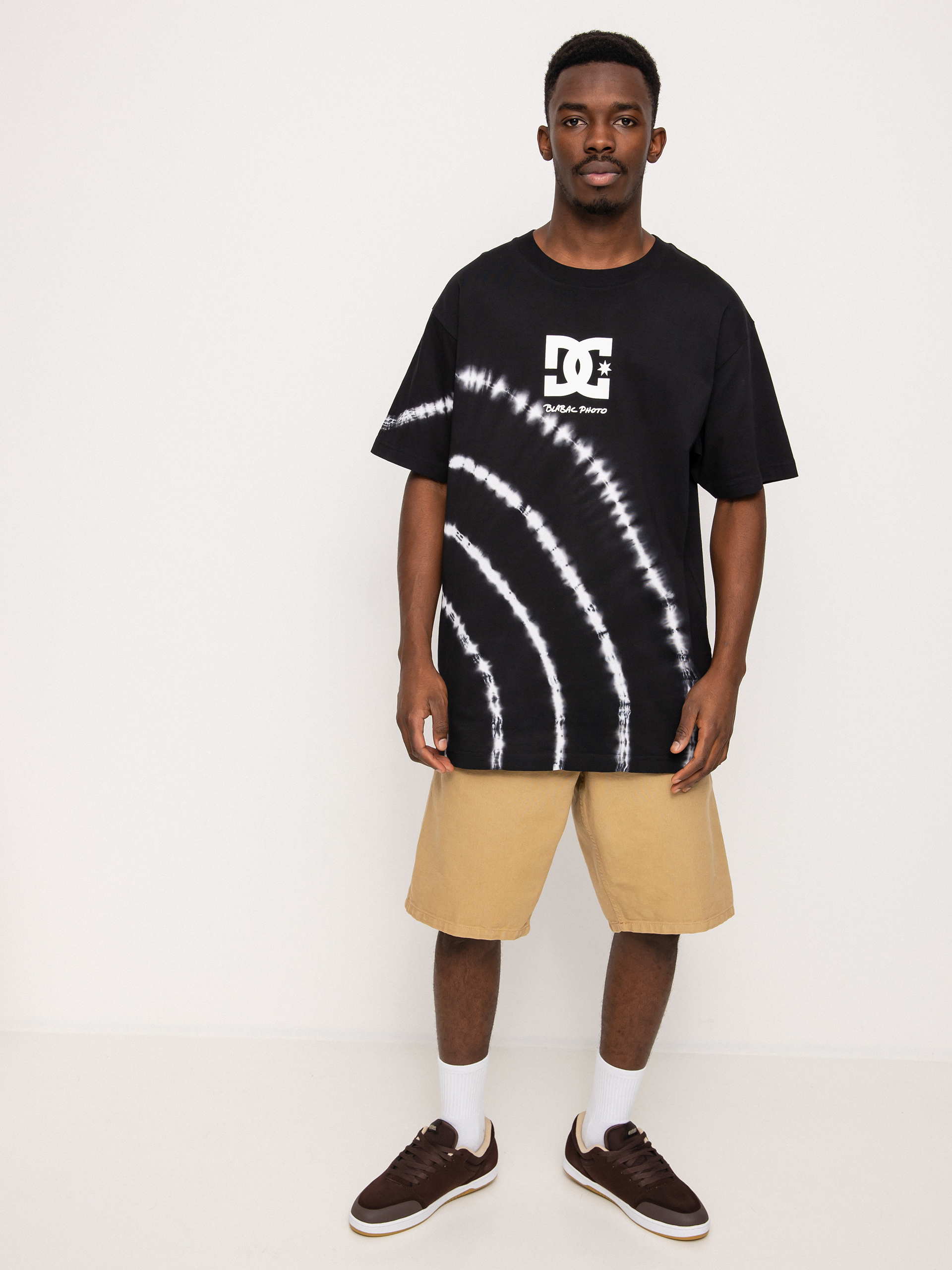 DC Blabac Kalis Love T-shirt (blk/wht spiraltiedye)
