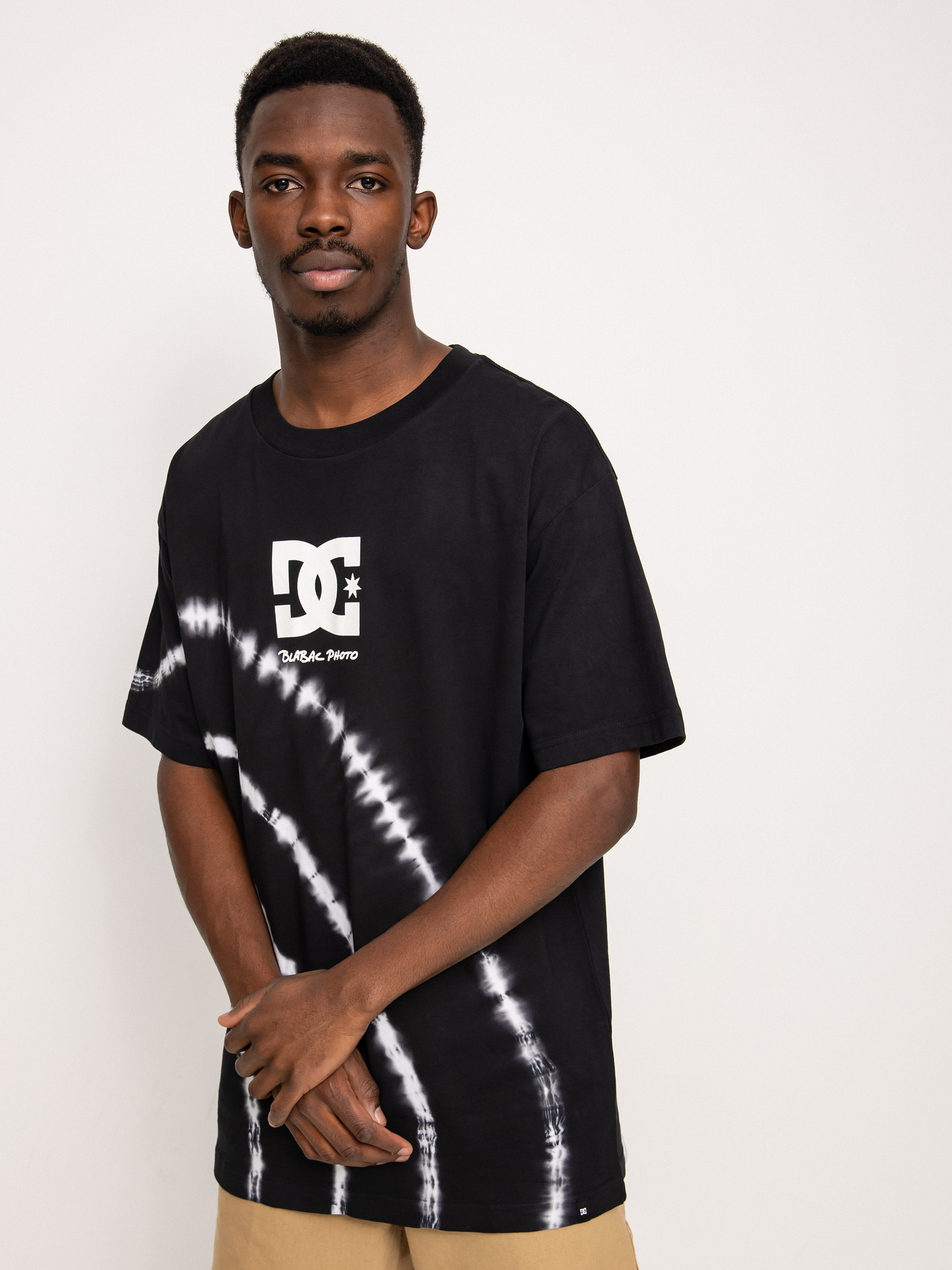 DC Blabac Kalis Love T-shirt (blk/wht spiraltiedye)