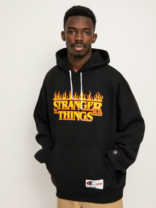 Champion X Stranger Things Hooded Sweatshirt 217780 HD Hoodie (nbk)