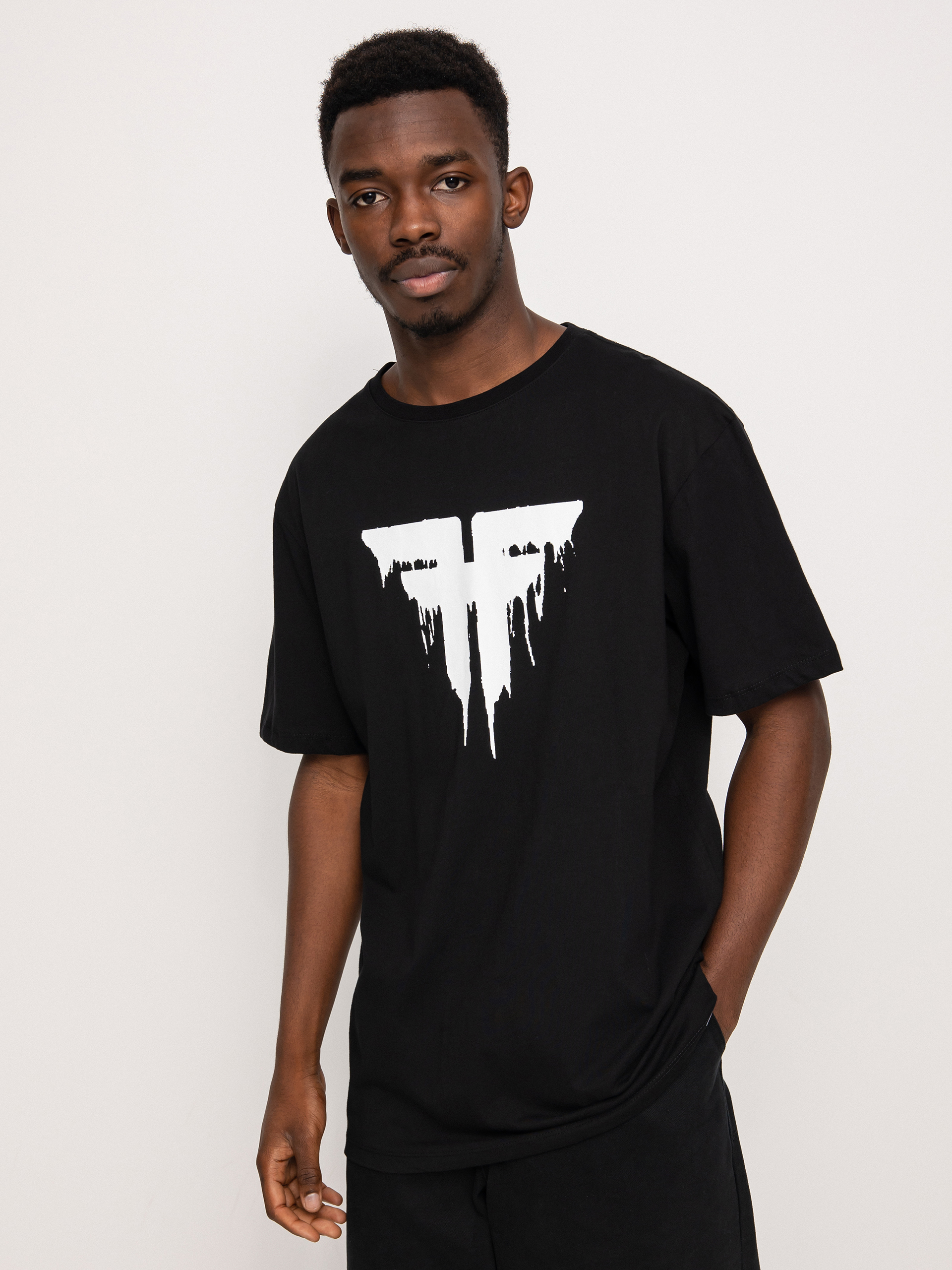 Fallen Drip T-shirt (black/white)