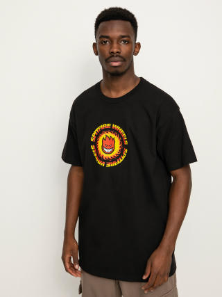 Spitfire Og Fireball T-shirt (black/red)