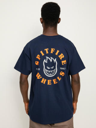 Spitfire Pkt Bghd Clsc T-shirt (navy/orange)