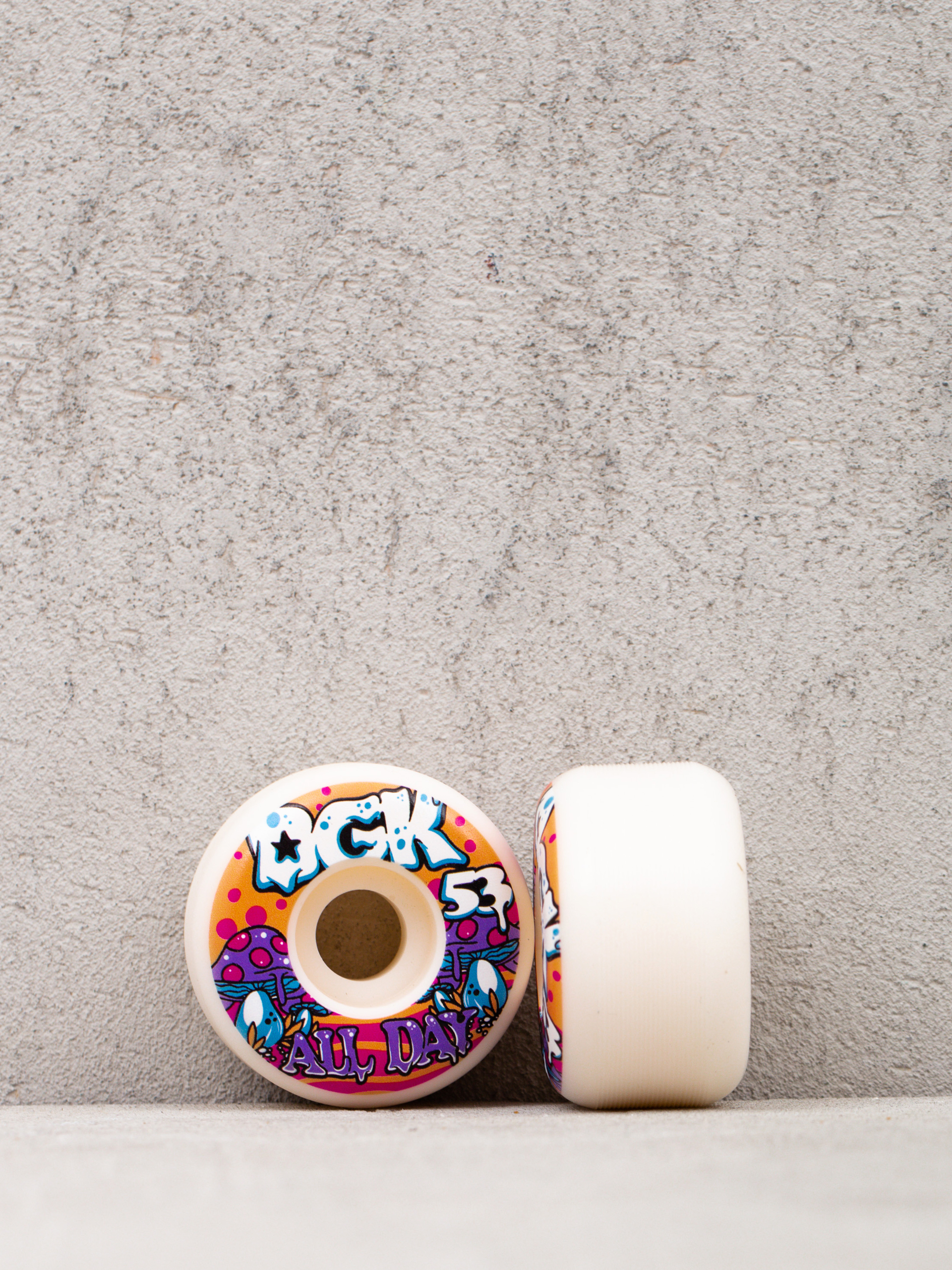 DGK Sunshine Wheels (white/orange)