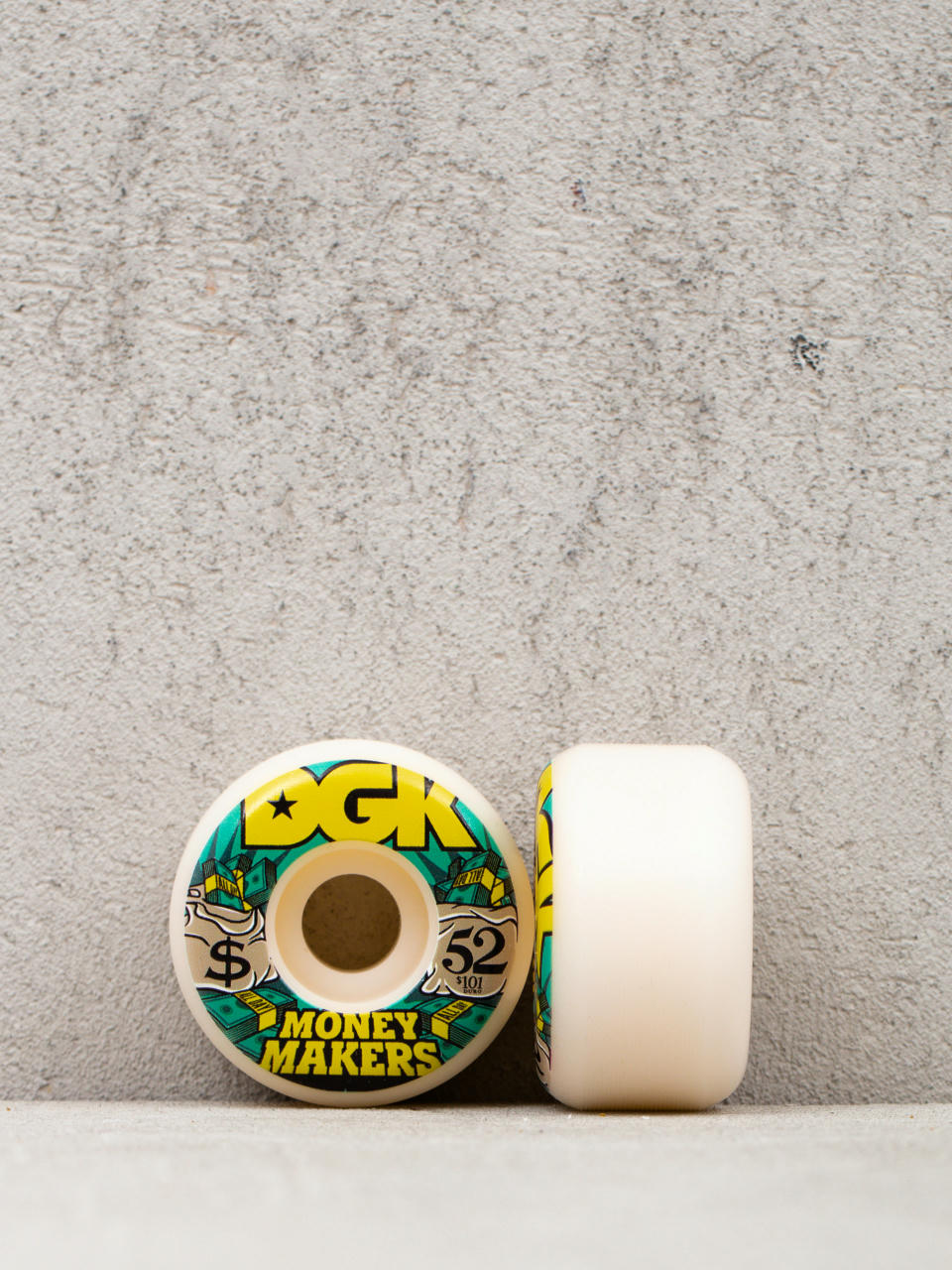 DGK Money Makers Wheels (white/green)