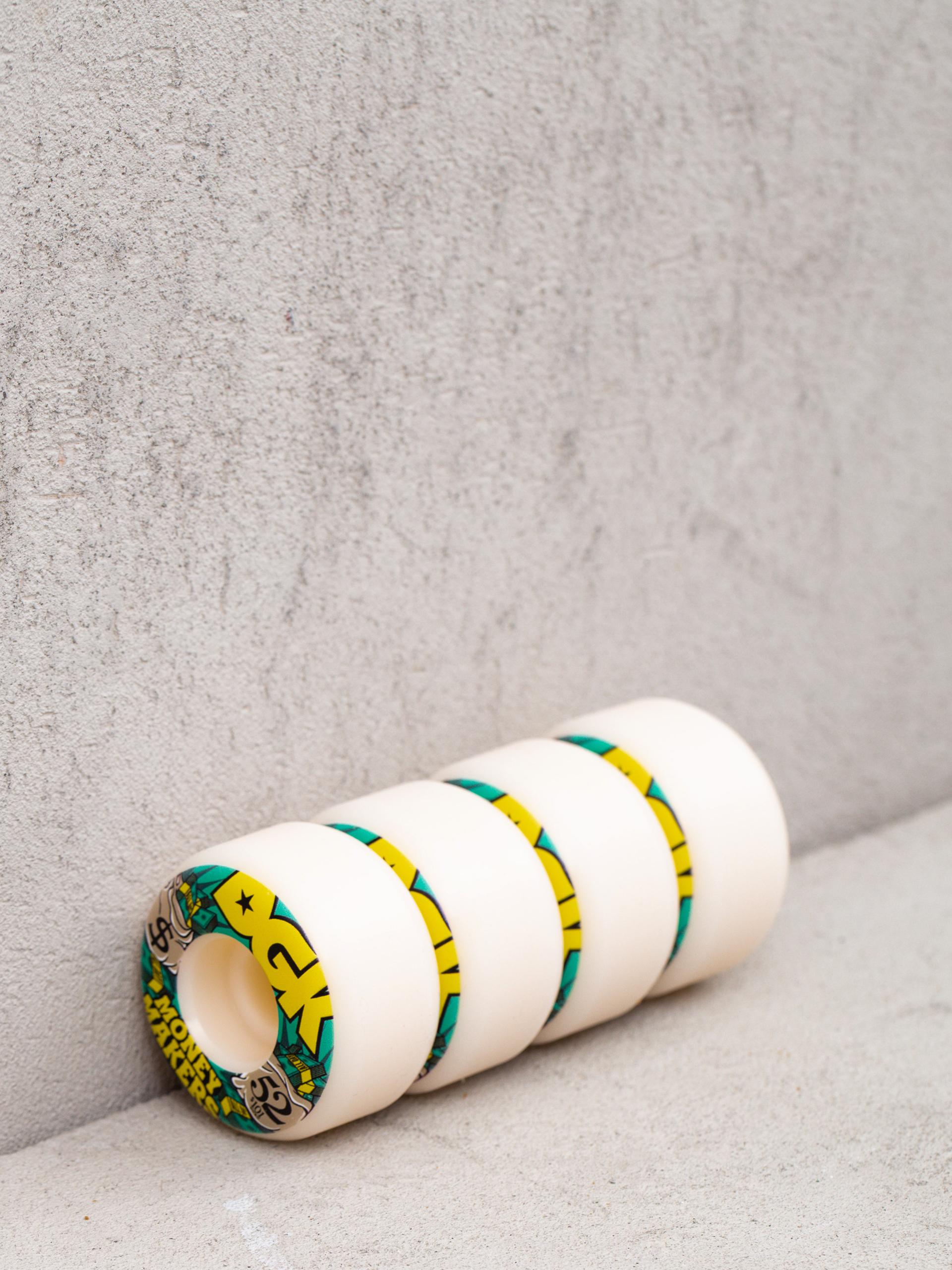 DGK Money Makers Wheels (white/green)