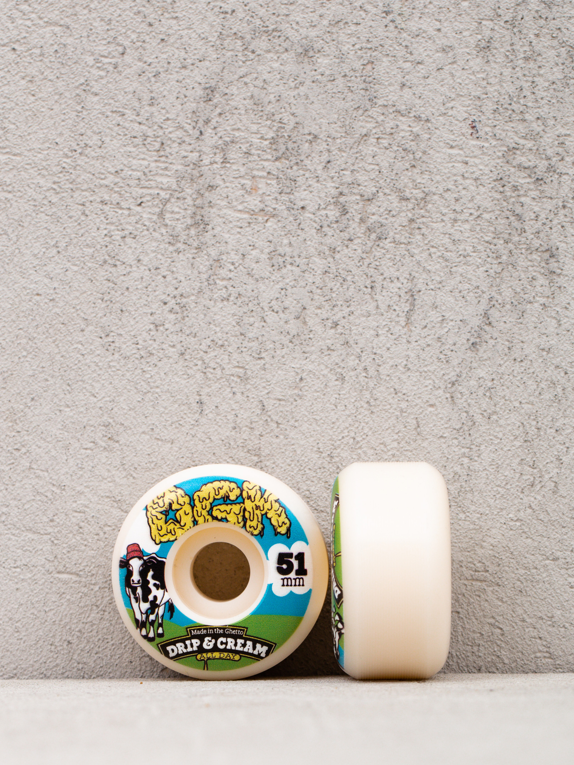 DGK Drip Cream Wheels (white/blue)