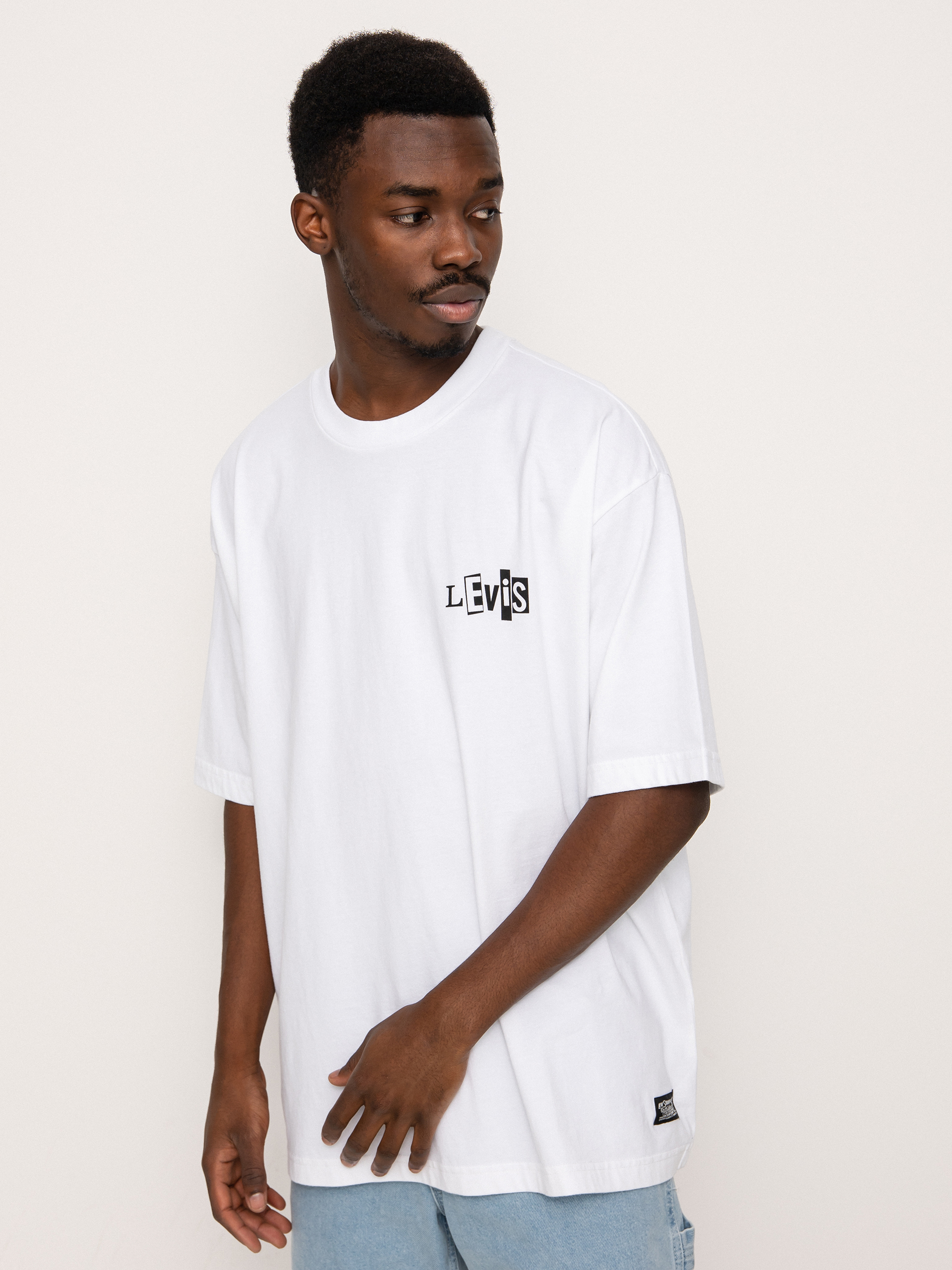 Levi s Graphic Box LSC T shirt white white core