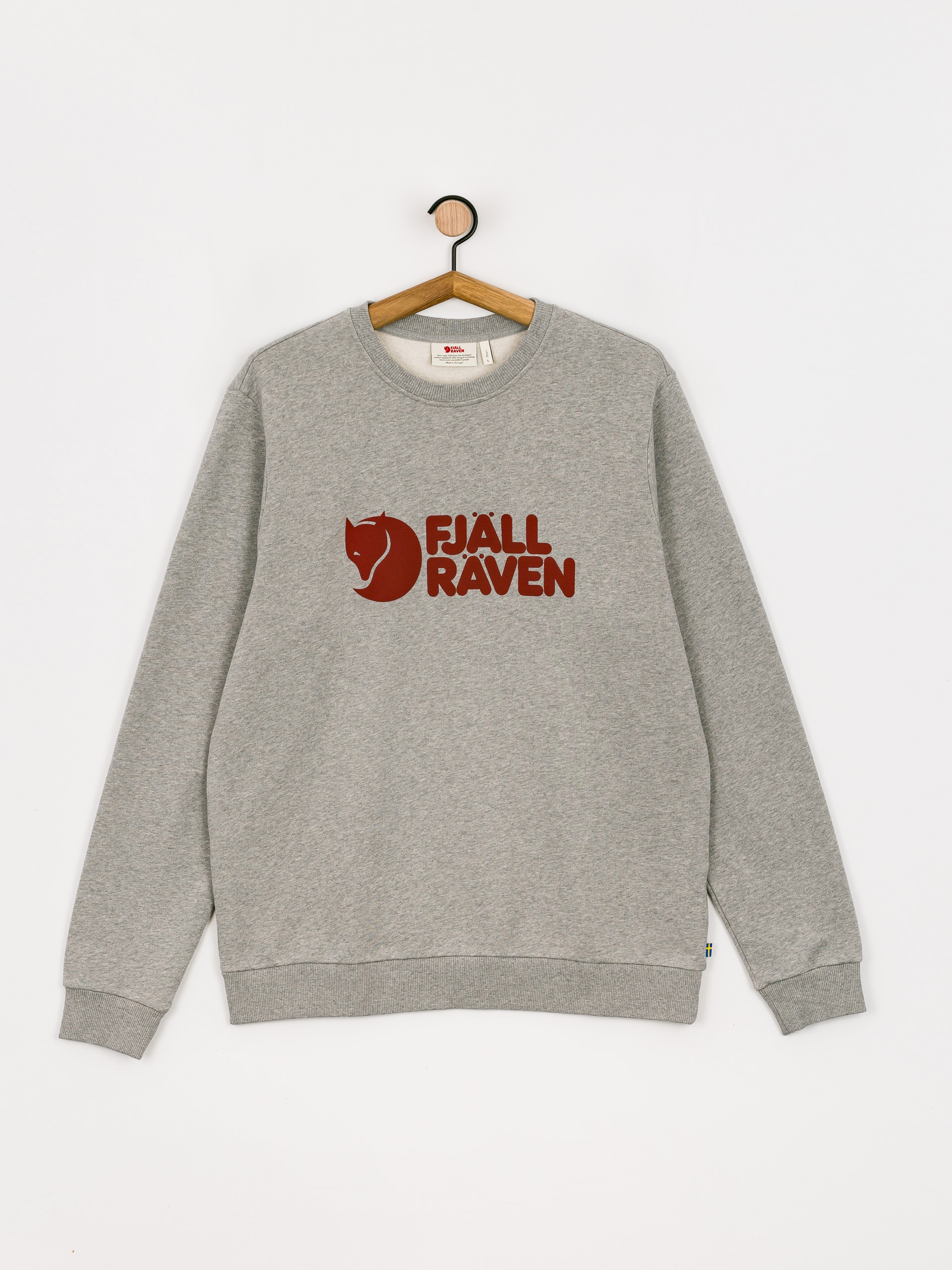 Fjallraven Logo Sweatshirt (grey/melange)