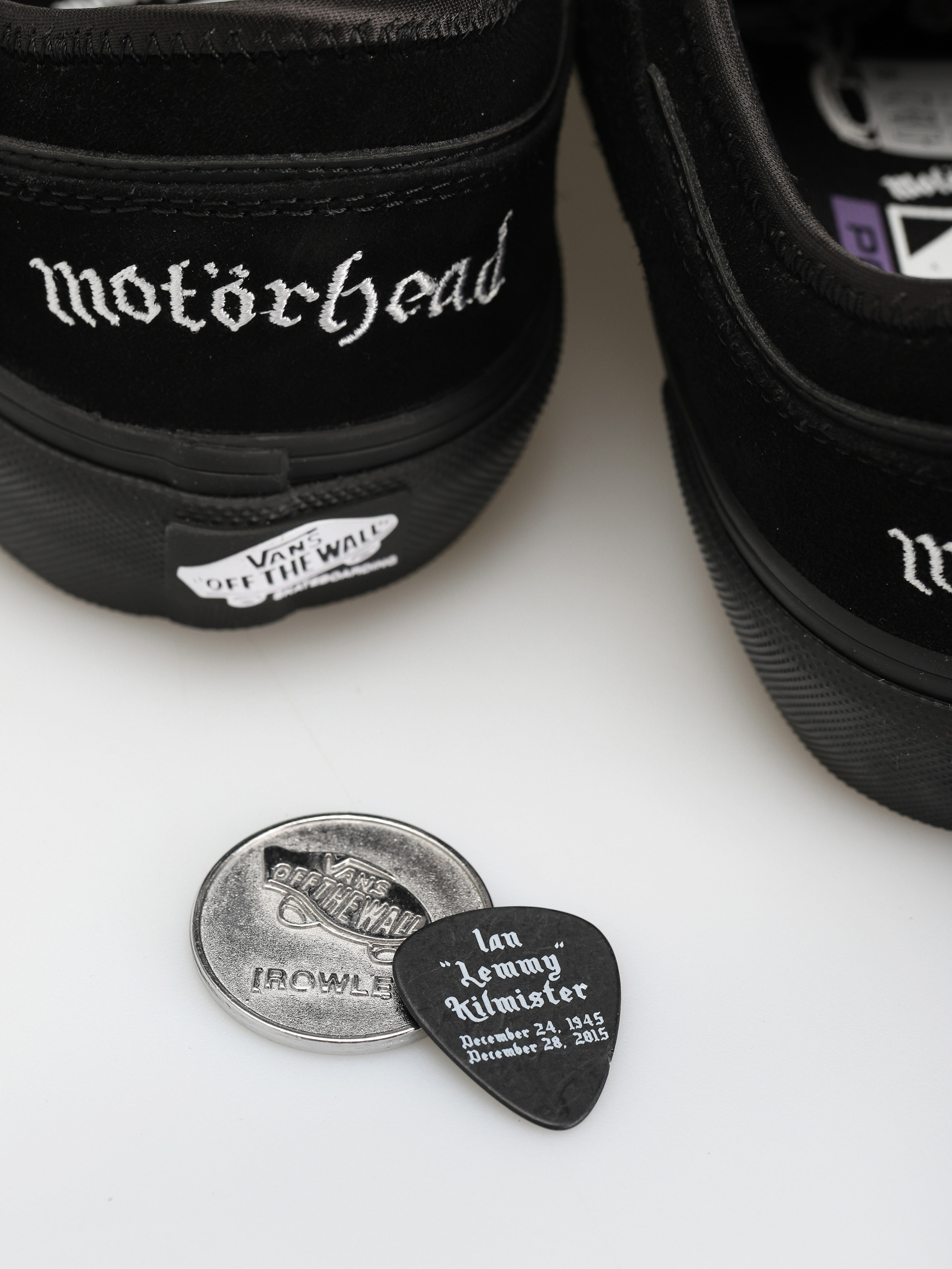 Vans X Motorhead Rowley Shoes (black/black)