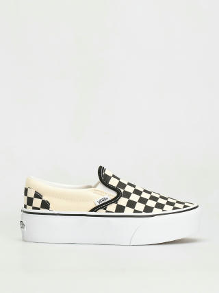 Vans Classic Slip On Stackform Schuhe (checkerboard black/classic white)