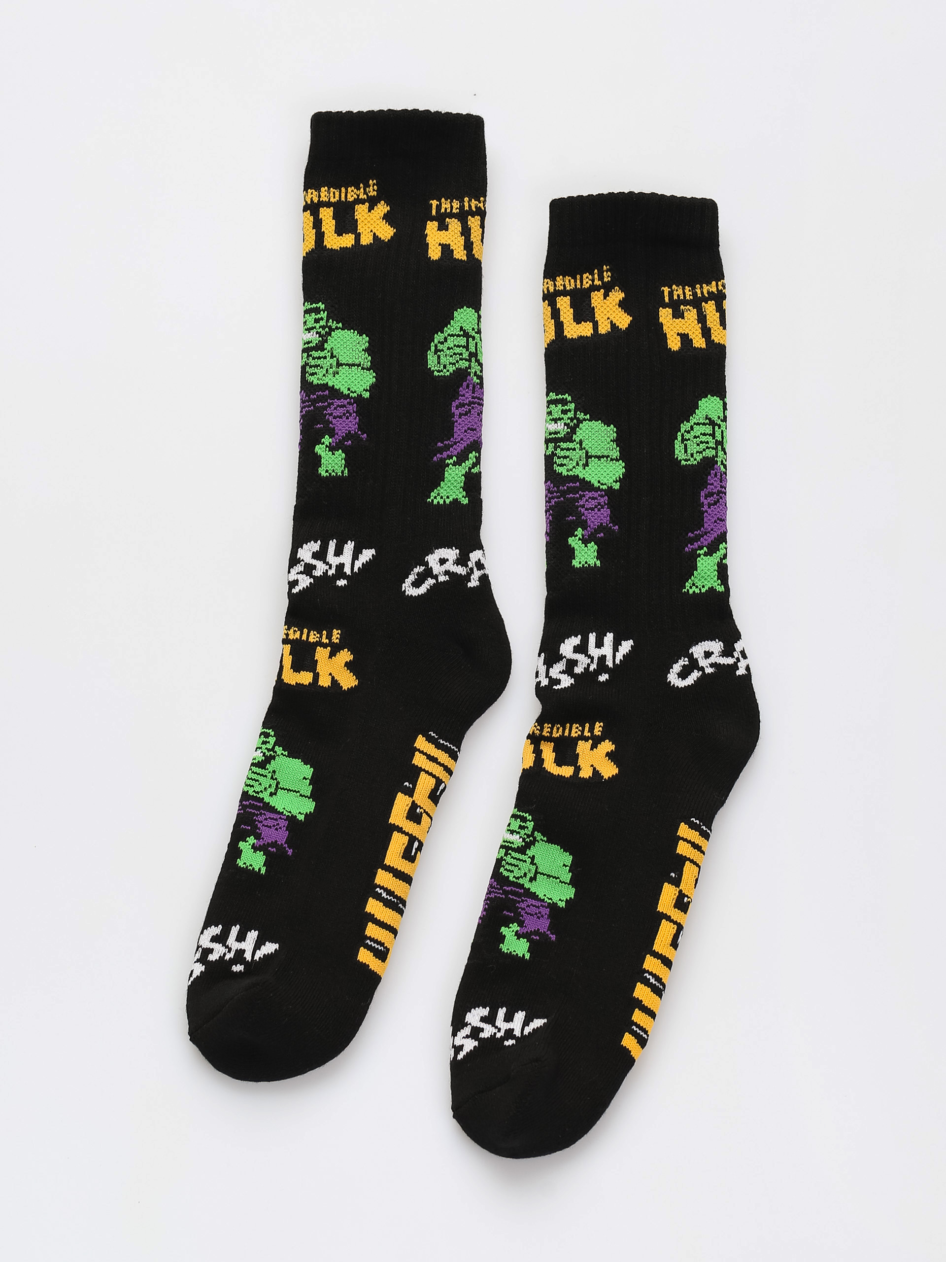 HUF X Marvel Hulk Retro Crew Socken (black)