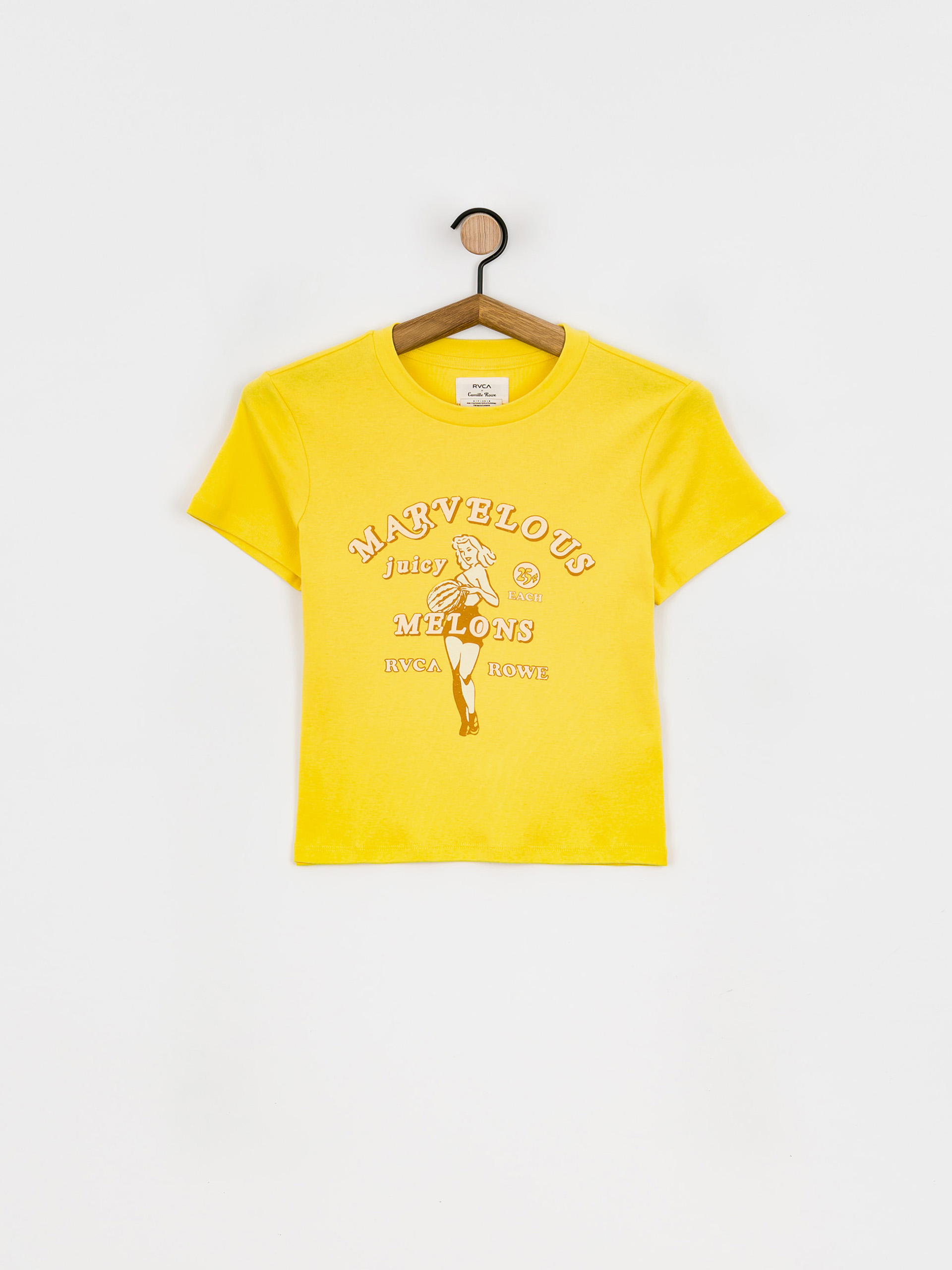 RVCA Marvelous Melons T-shirt Wmn (yellow fade)