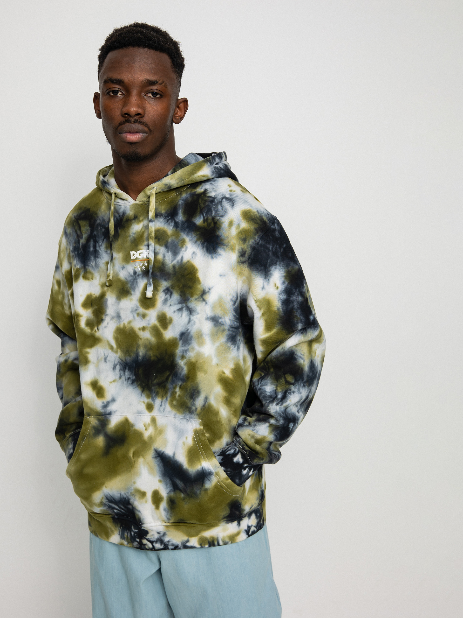 DGK Low Drip Custom HD Hoodie (camo wash)