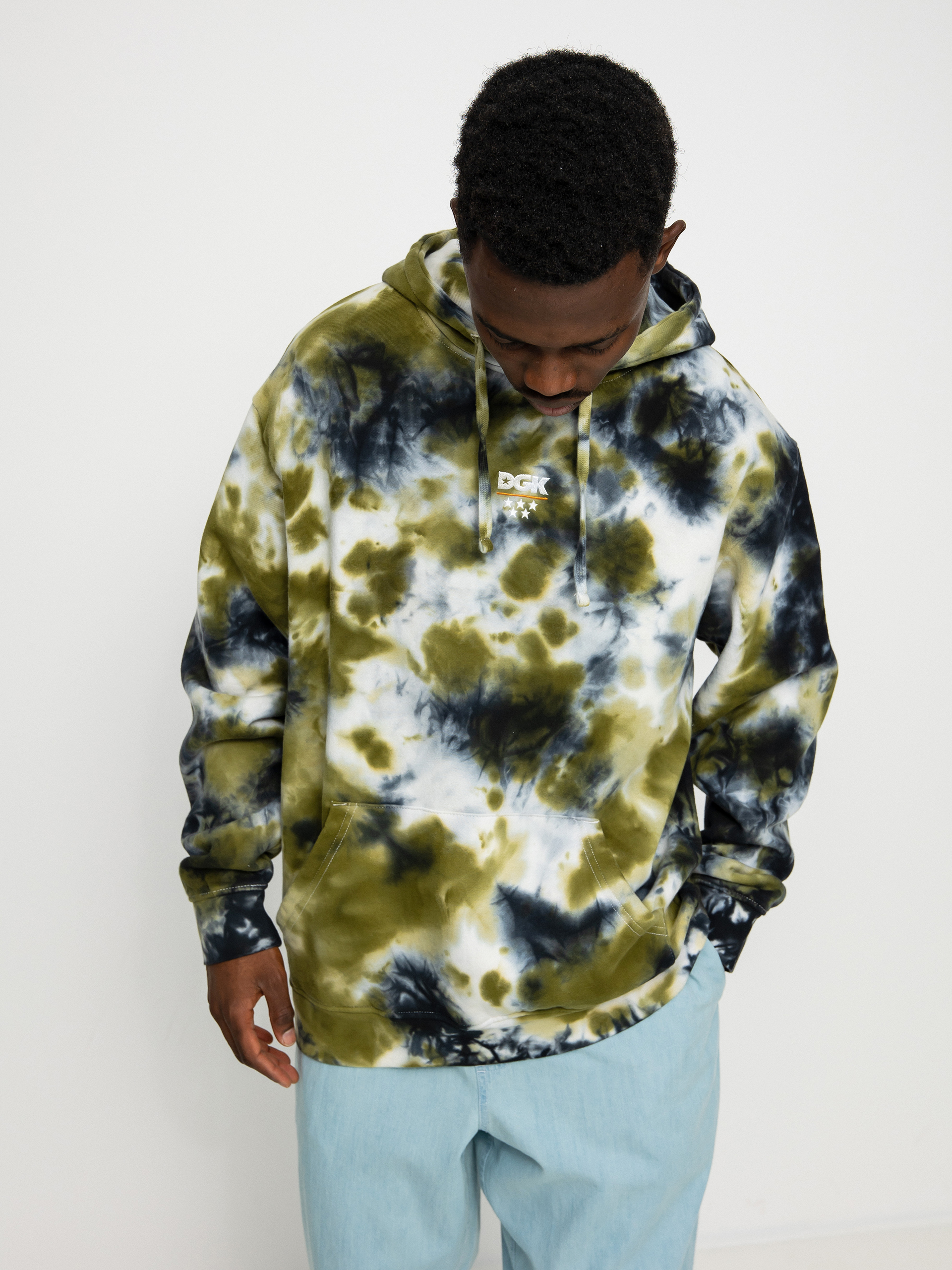 DGK Low Drip Custom HD Hoodie (camo wash)