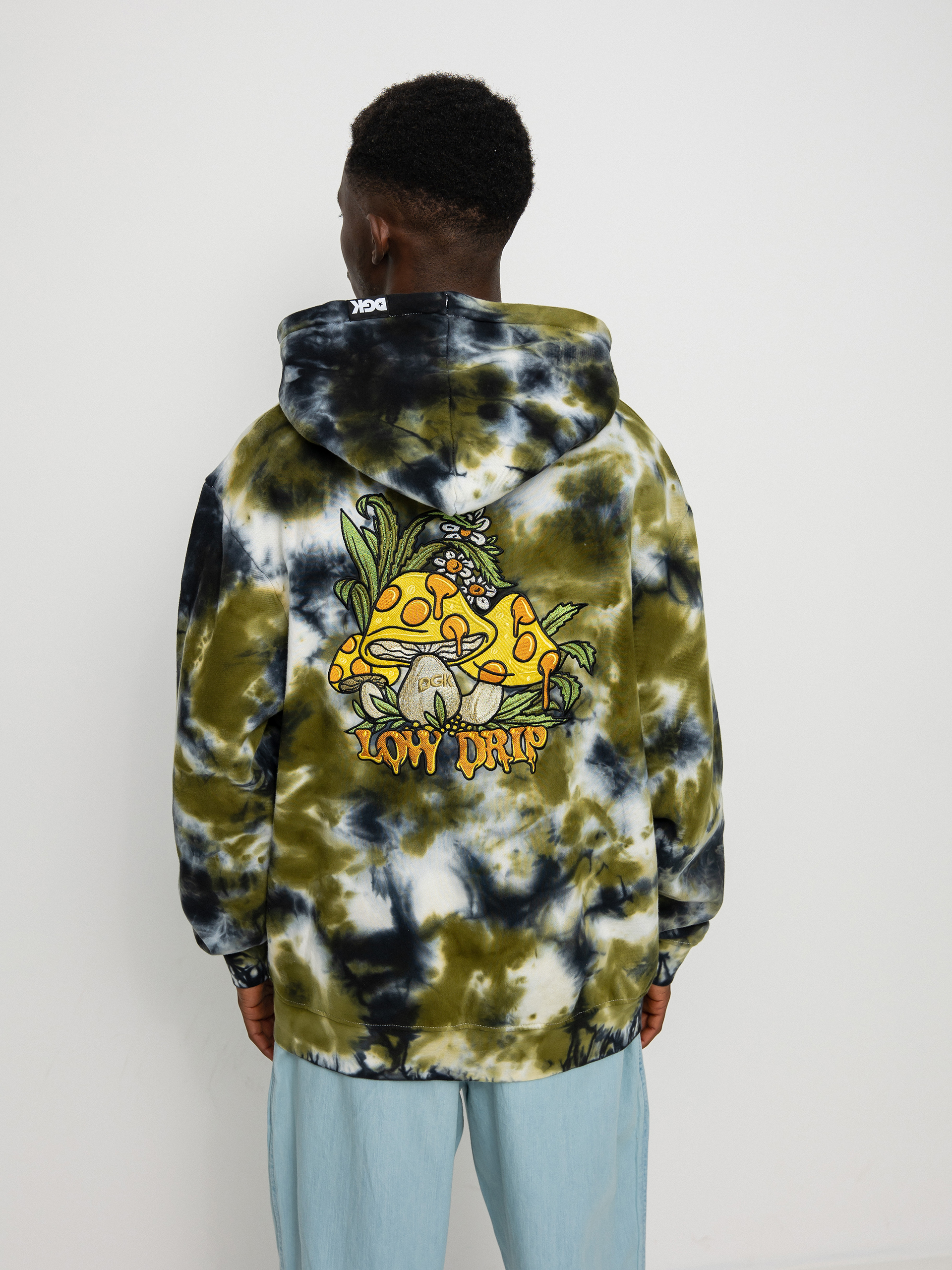 DGK Low Drip Custom HD Hoodie (camo wash)