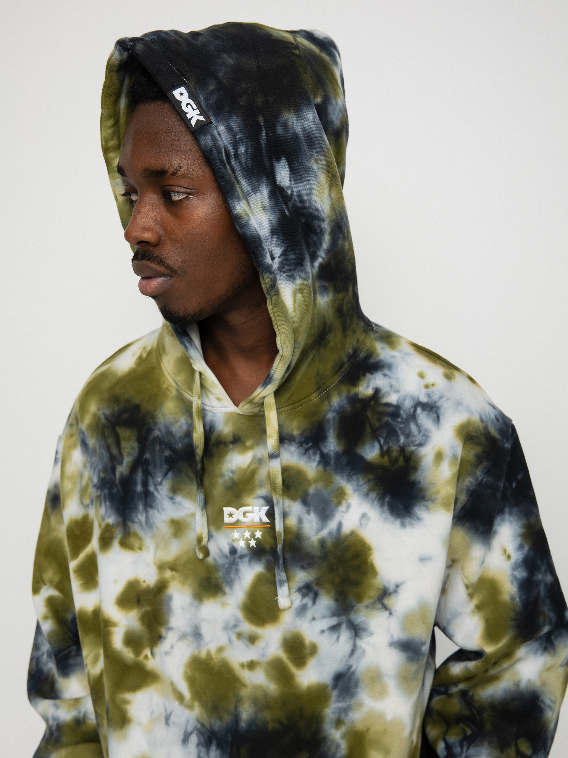 DGK Low Drip Custom HD Hoodie (camo wash)