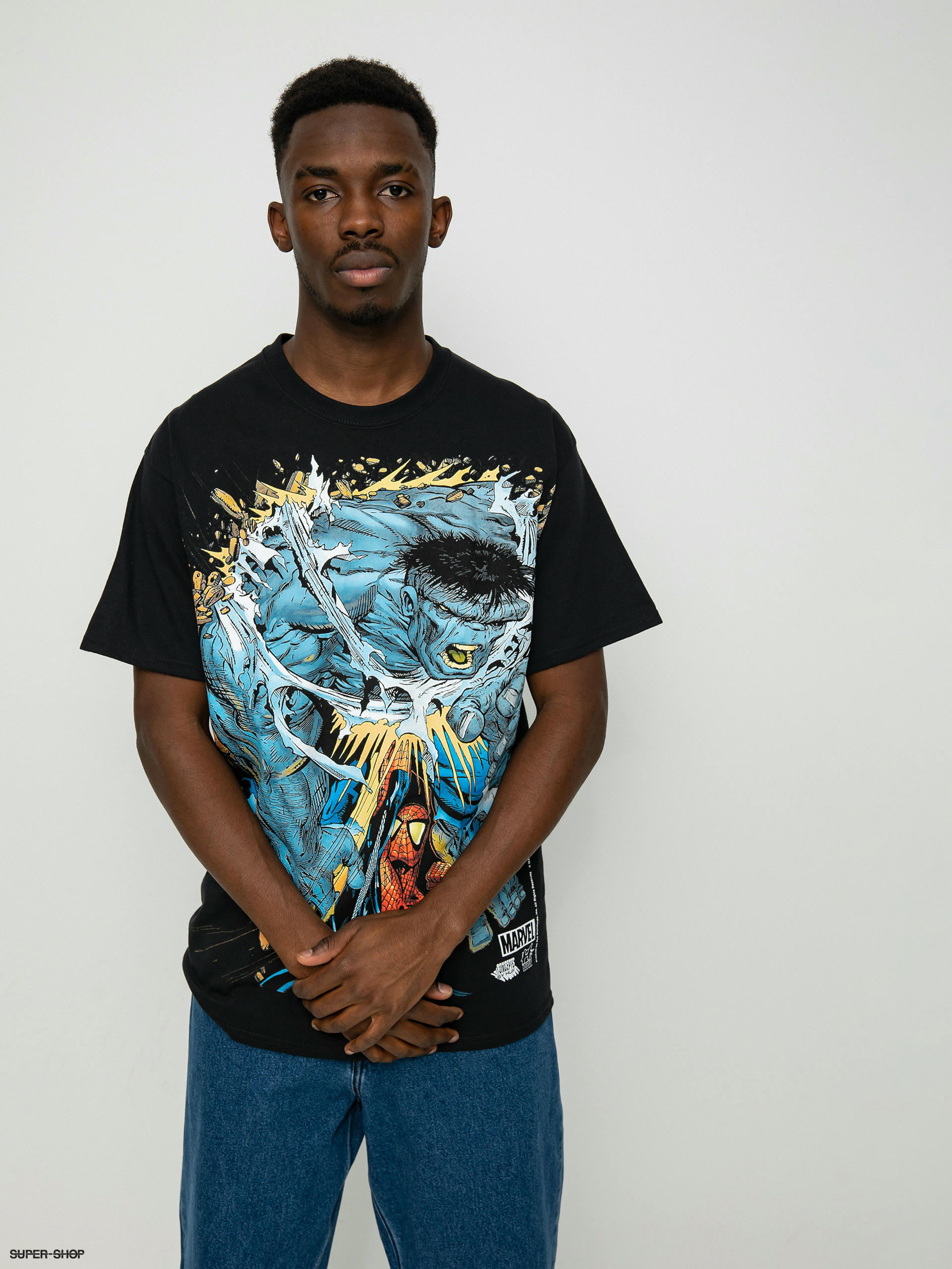 Black hotsell marvel shirt