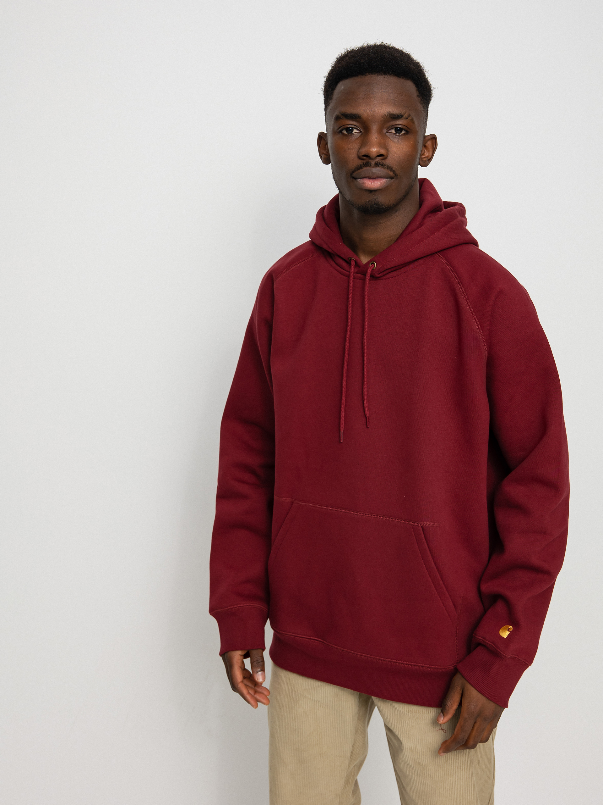 Carhartt red clearance hoodie