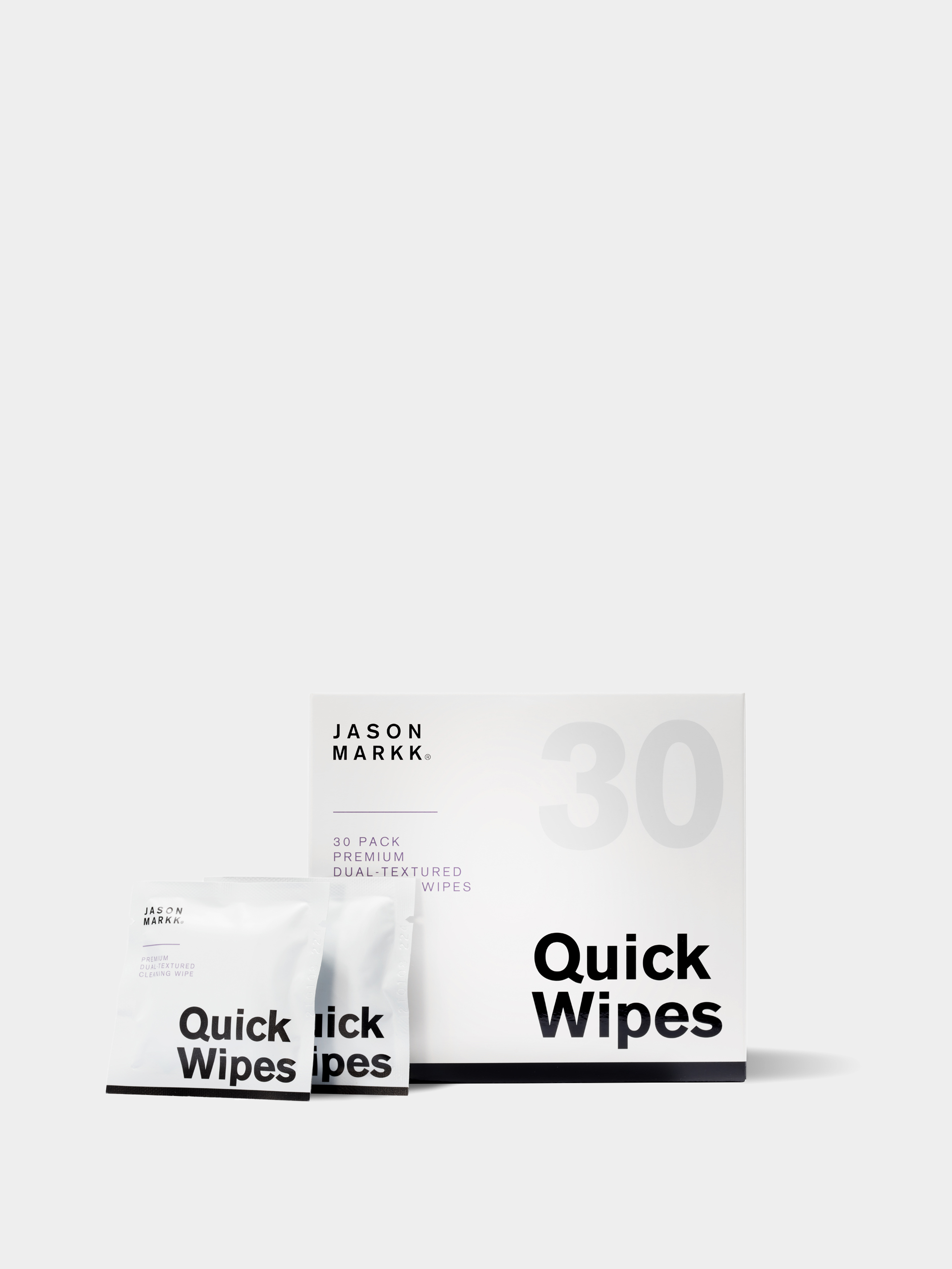 Jason Markk Quick Wipes - Box of 30 (white)