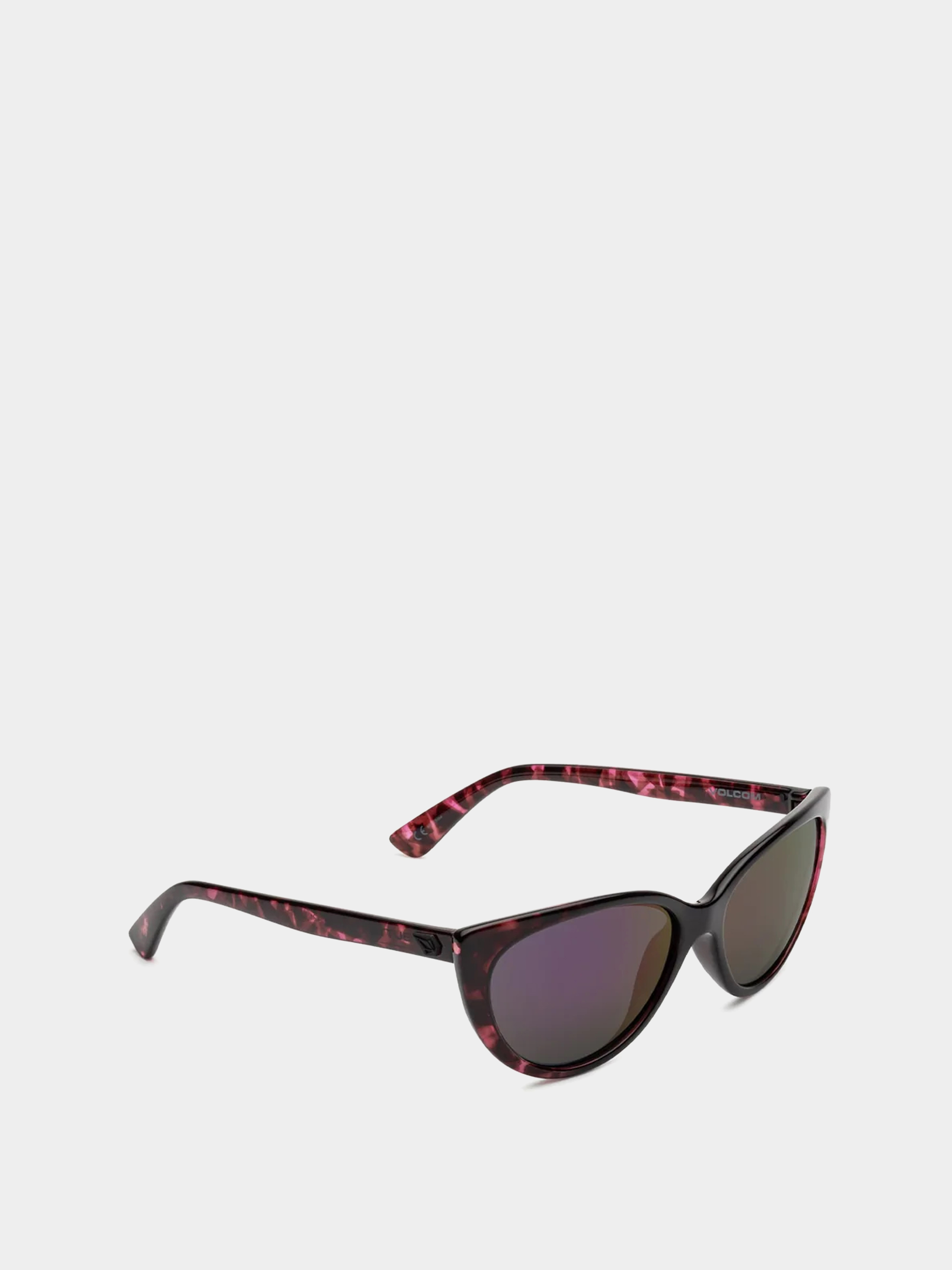 Volcom Butter Sonnenbrille Wmn (gloss purple tort/gray)