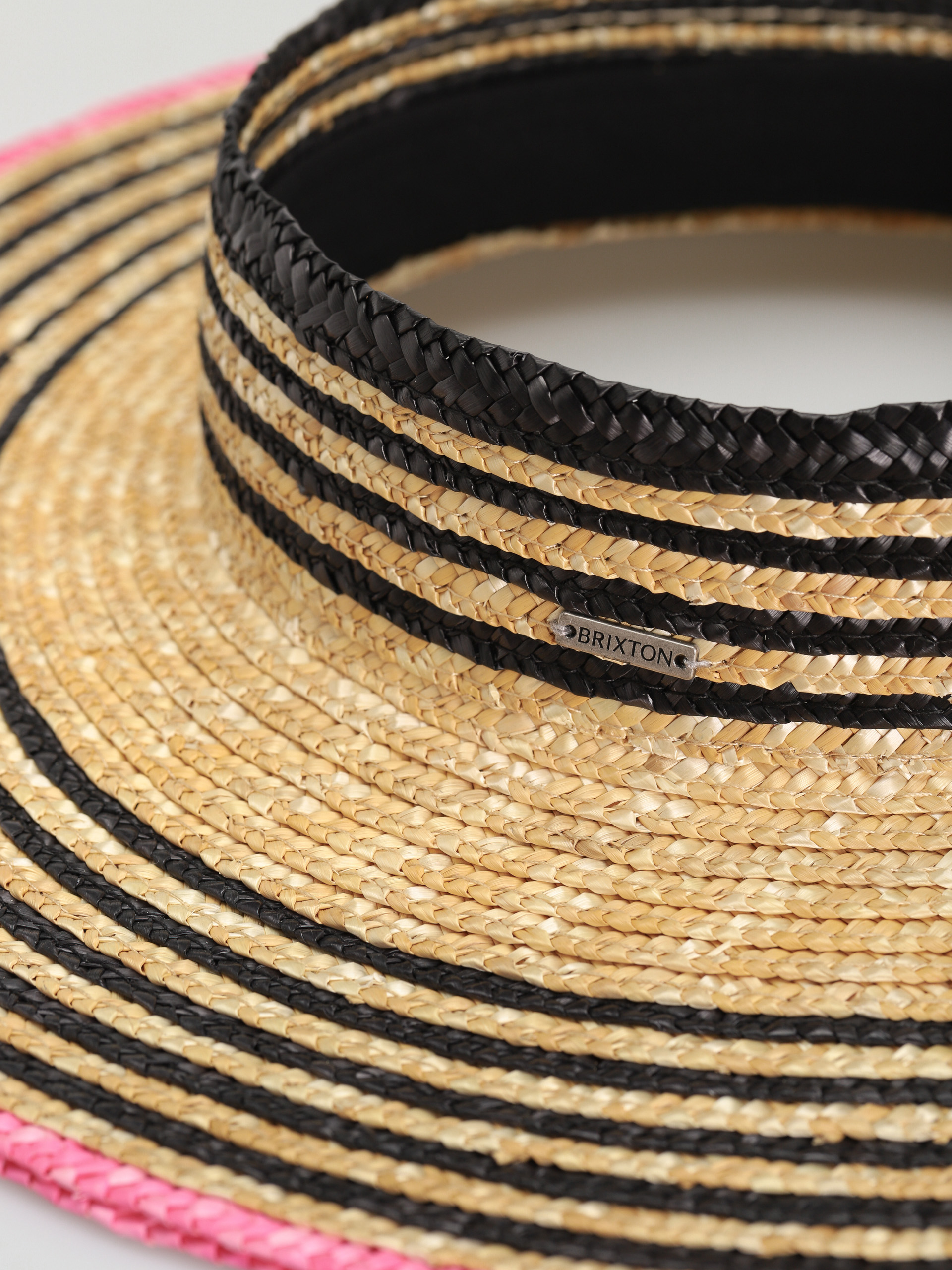 Brixton Joanna Visor Hat Wmn (honey/black/pink)