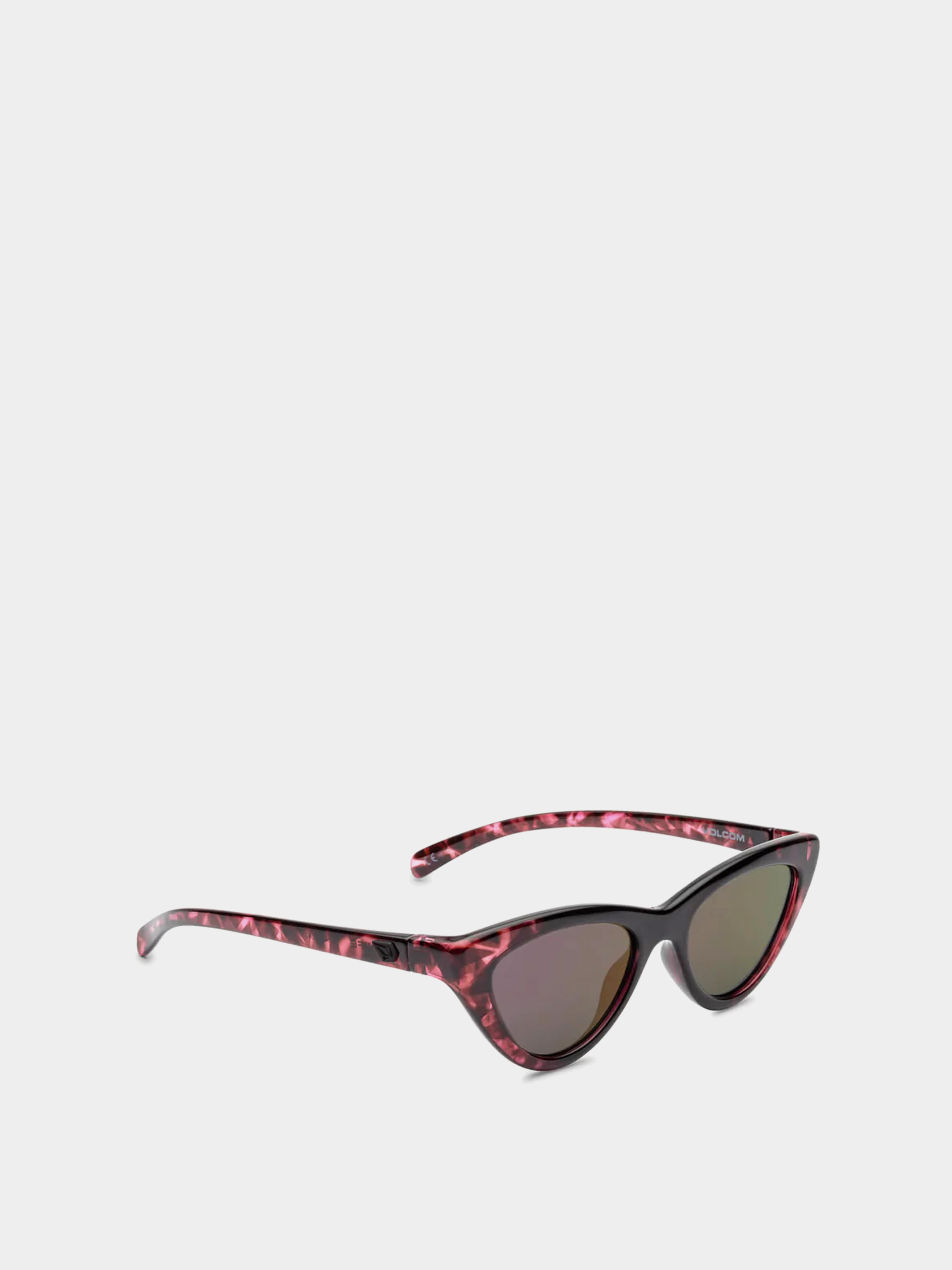 Volcom Knife Sunglasses (gloss purple tort/gray purple)