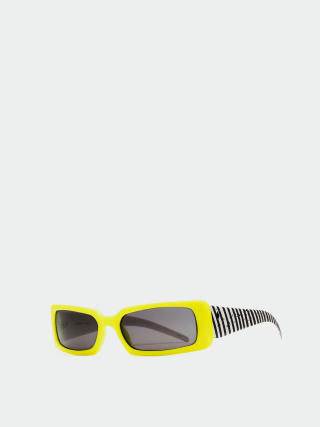 Volcom Magna Sunglasses (gloss lime/gray)