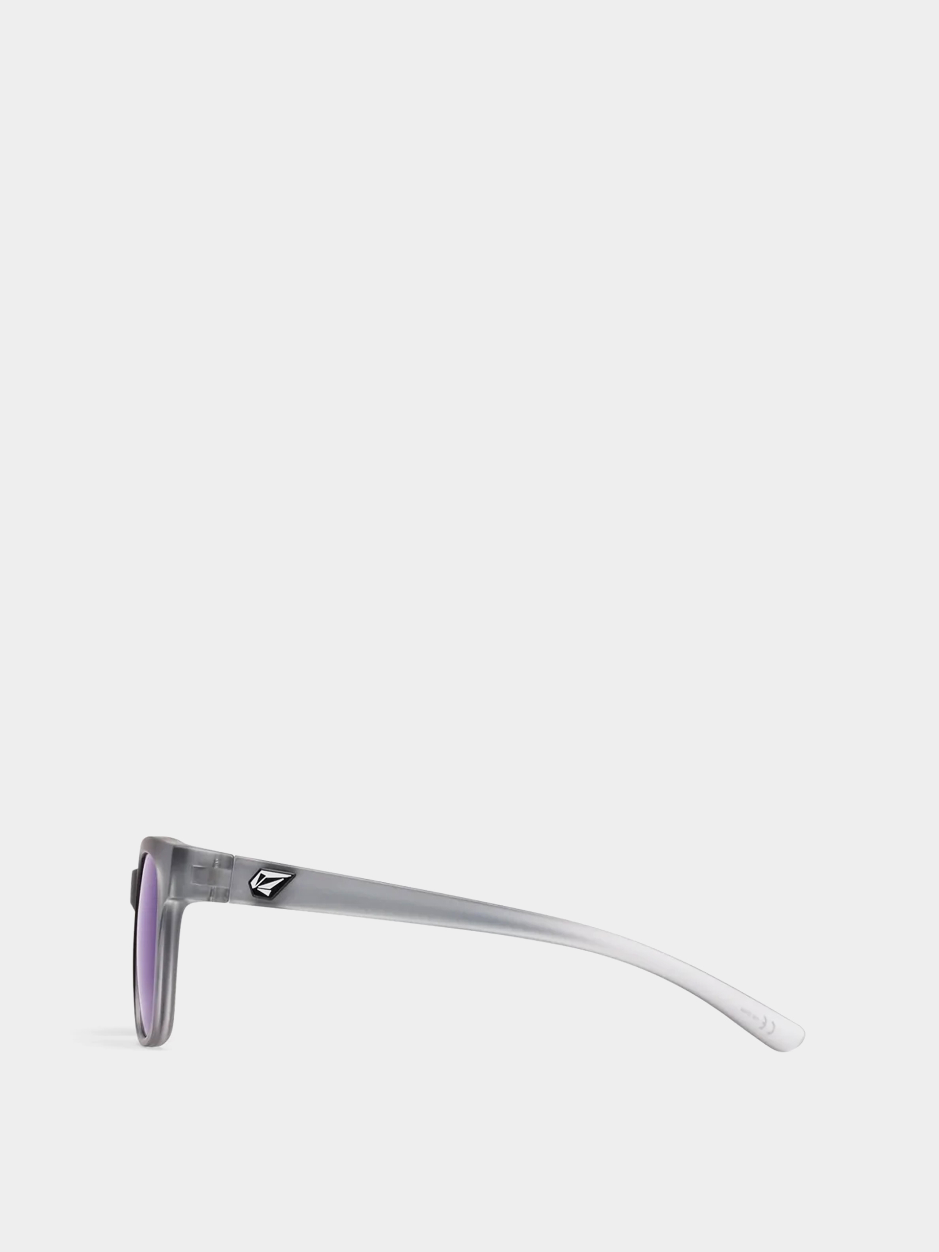 Volcom Morph Sunglasses (matte trans clear fade/gray)