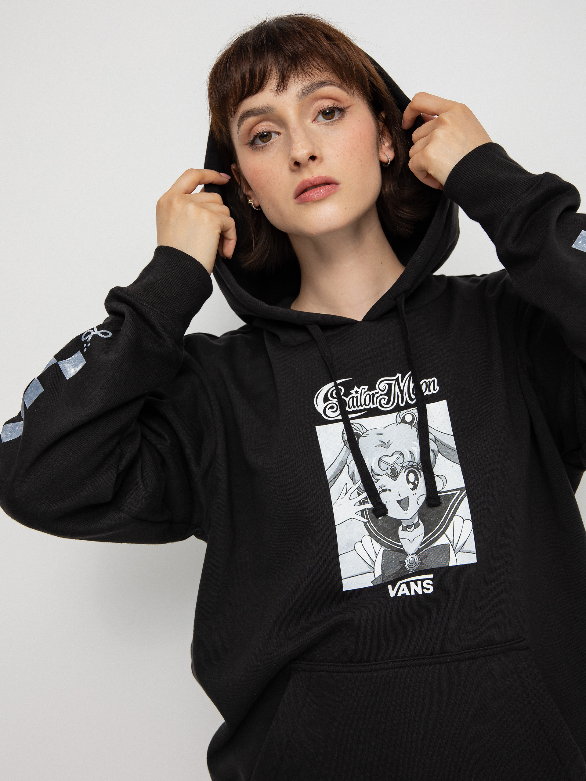 Vans X Sailor Moon Lizzie HD Hoodie Wmn (pretty guardian sailor moon black)