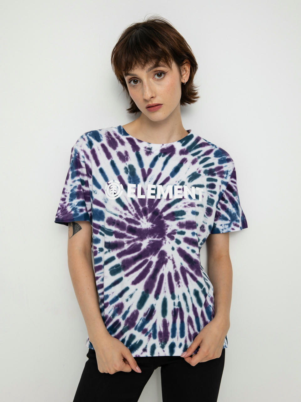 Element Logo T-shirt Wmn (spiral tie)