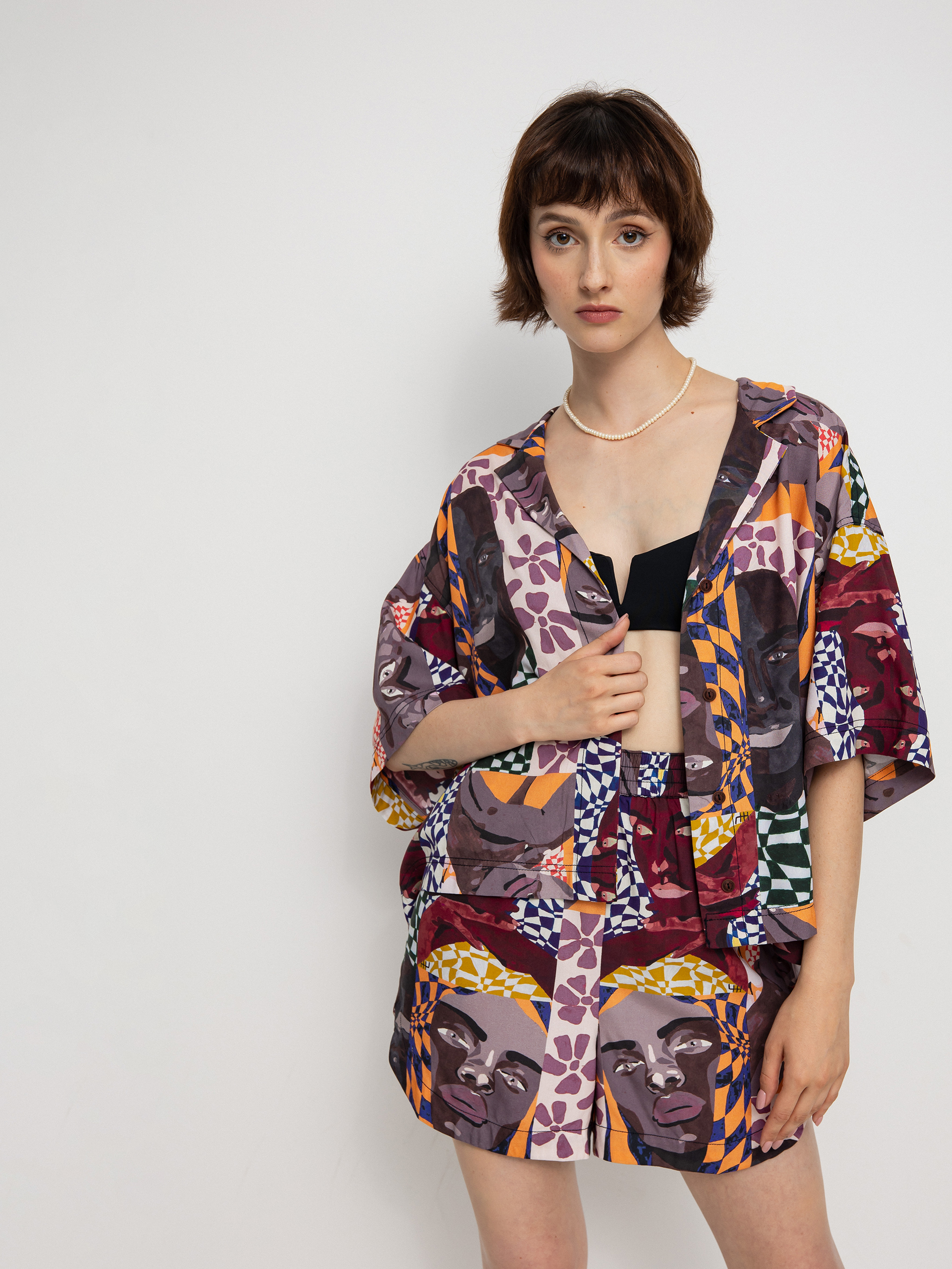 Element Haslev Viscose Shirt Wmn (behind the gaze)