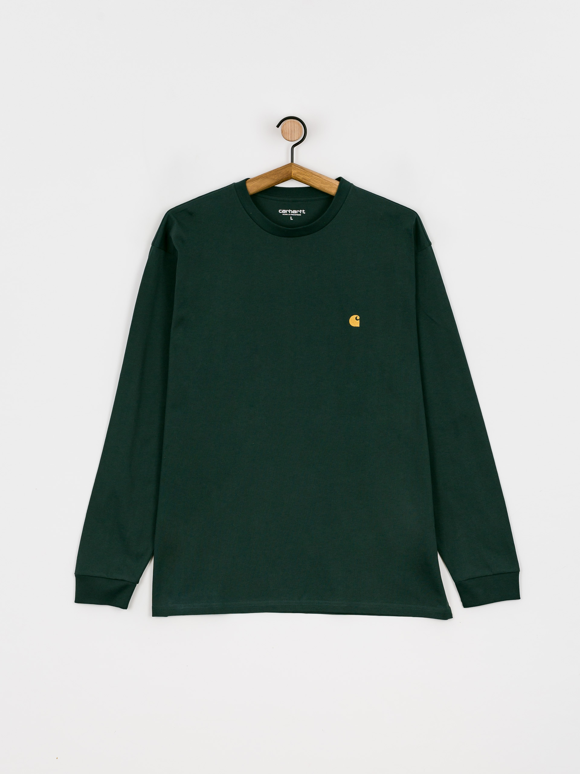 Carhartt WIP Chase Longsleeve (juniper/gold)