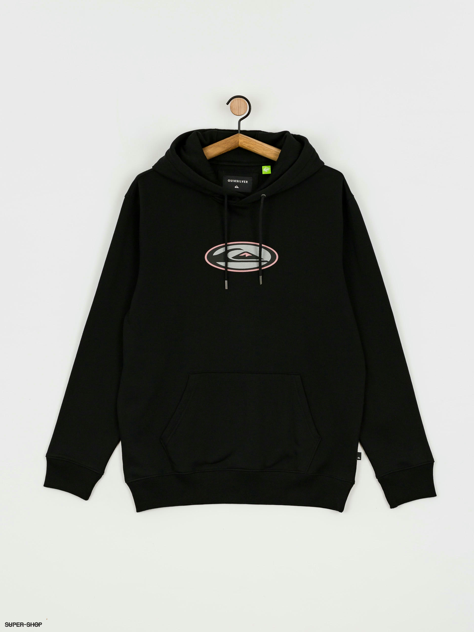 Quiksilver Heritage Oval Logo HD Sweatshirt (black)