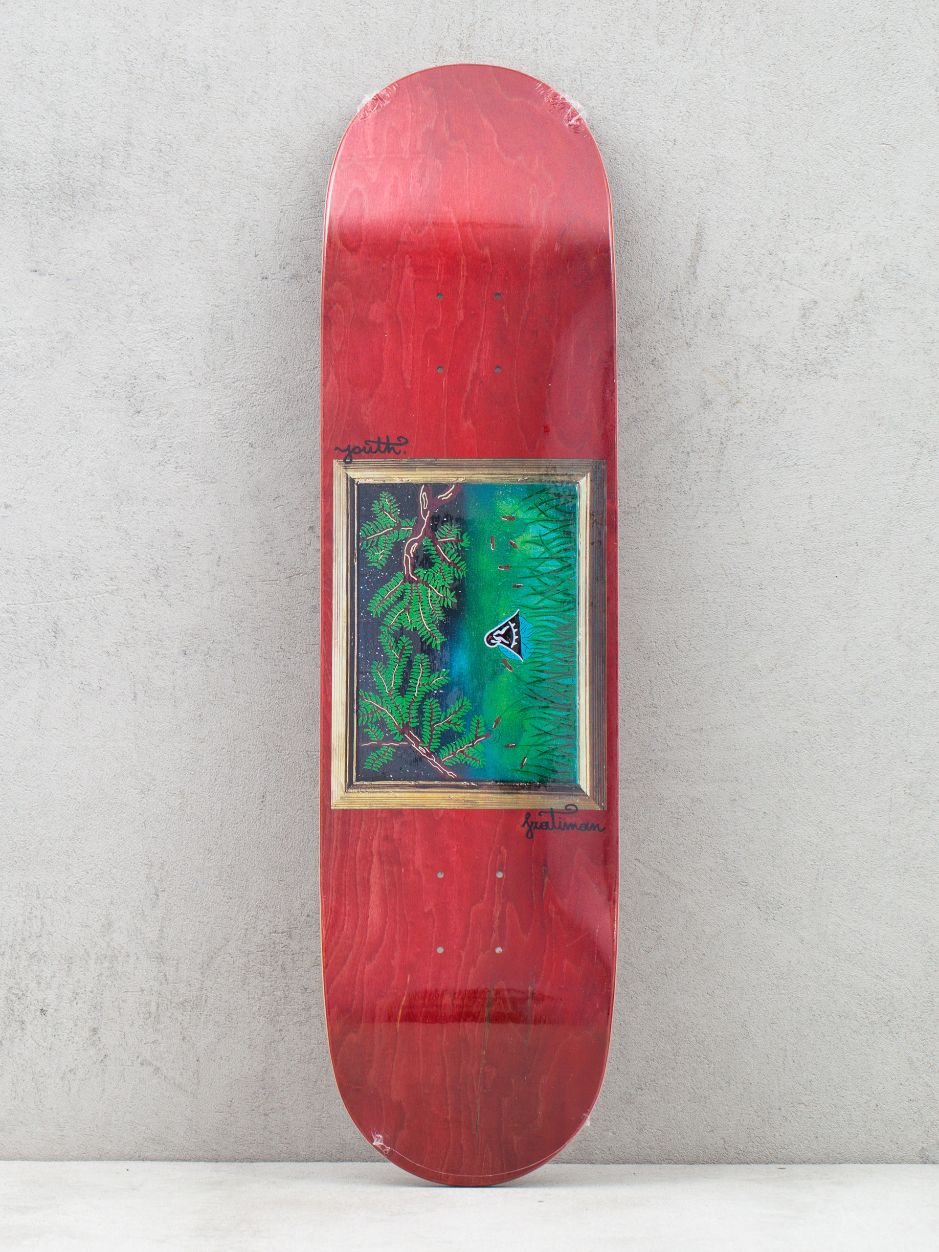 Youth Skateboards X Szati Picture Deck (red)