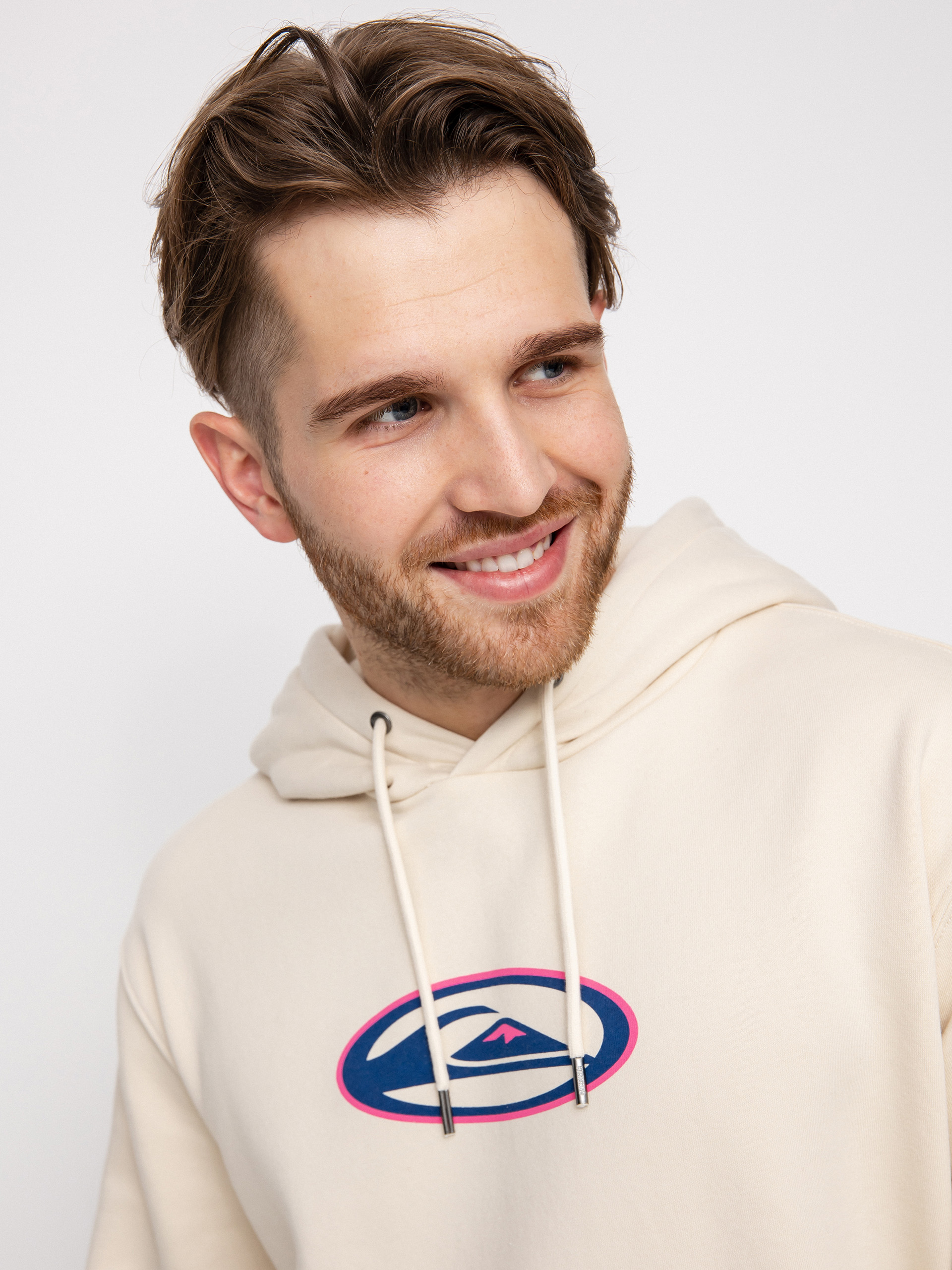 Quiksilver Heritage Oval Logo HD Sweatshirt (birch)
