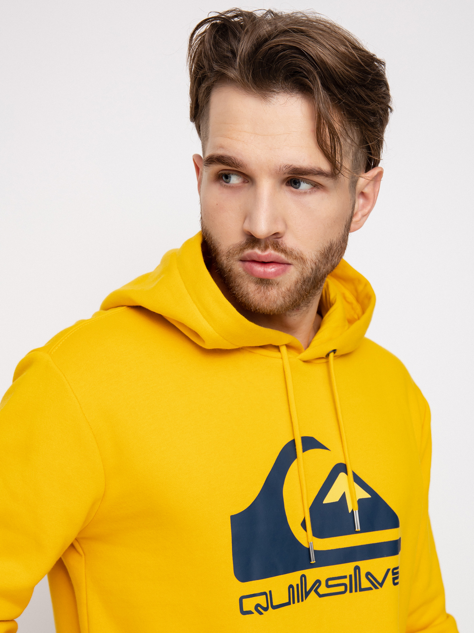 Quiksilver Big Logo HD Hoodie (golden rod)