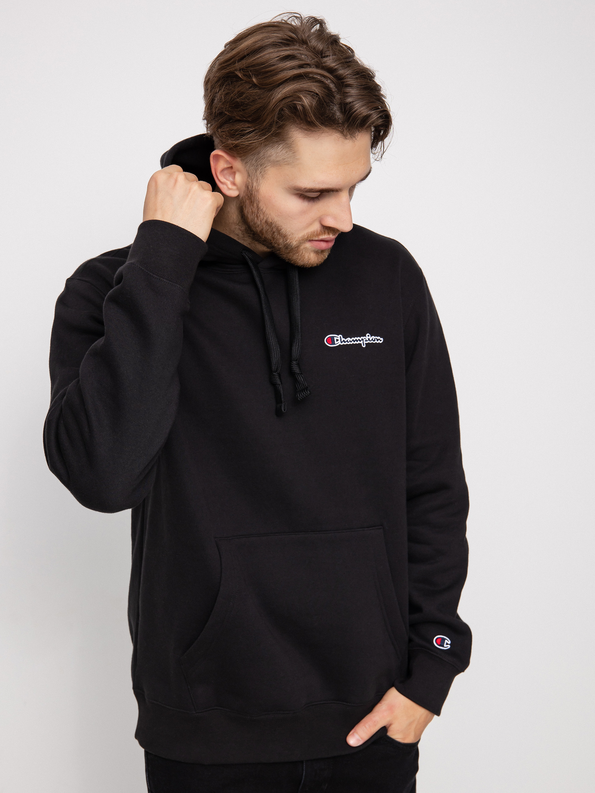 パーカー・フーディ   Black Cotton Huron Sweatshirt Huron Hoodie Black Label | Canada Goose US