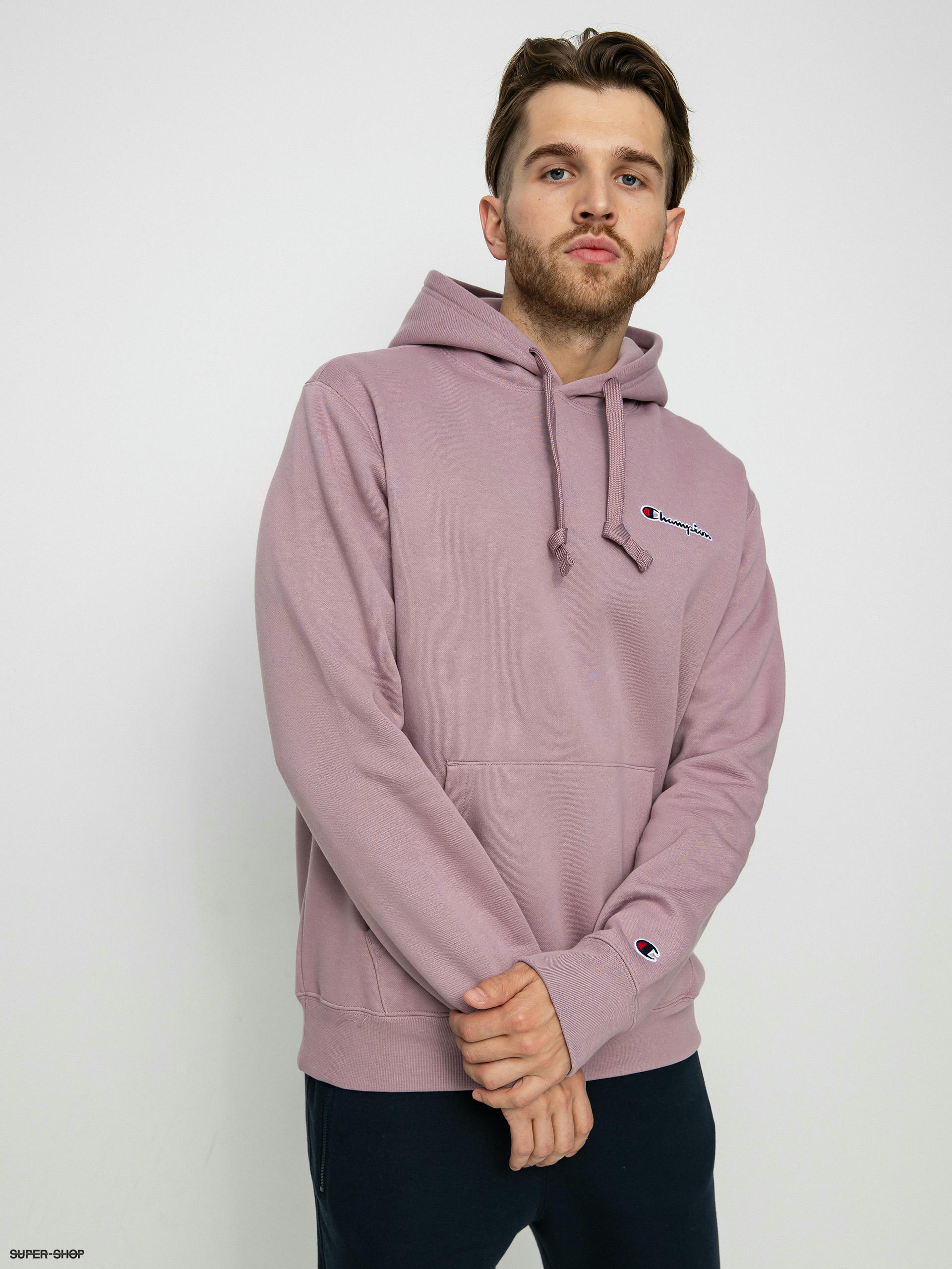 Champion hoodie cheap light pink