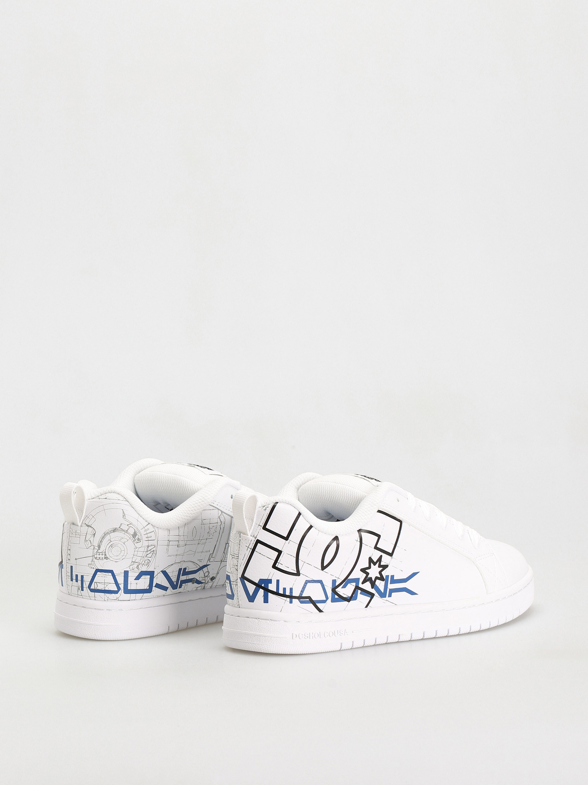 DC X Star Wars Ct Graffik Shoes (white)