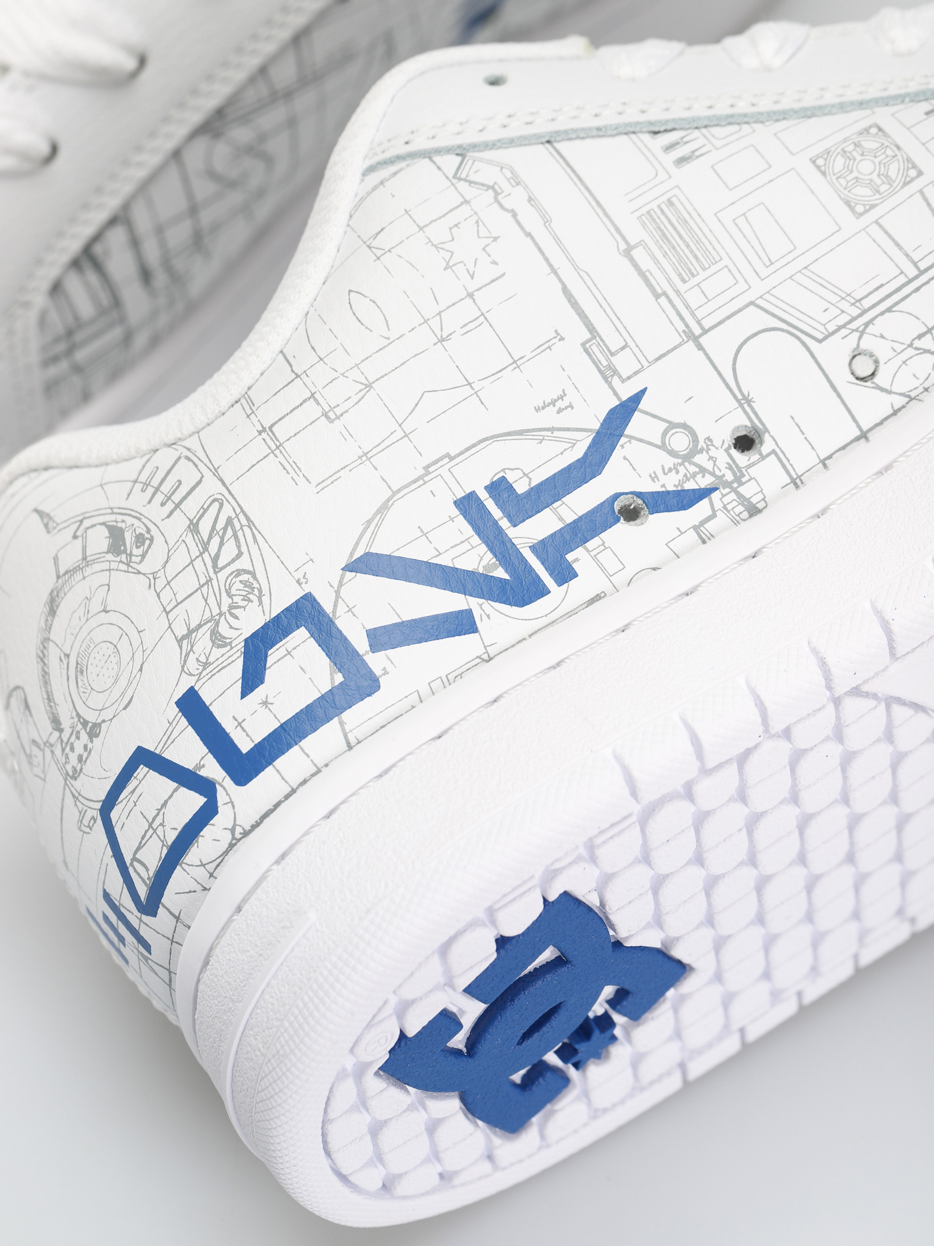 DC X Star Wars Ct Graffik Shoes (white)