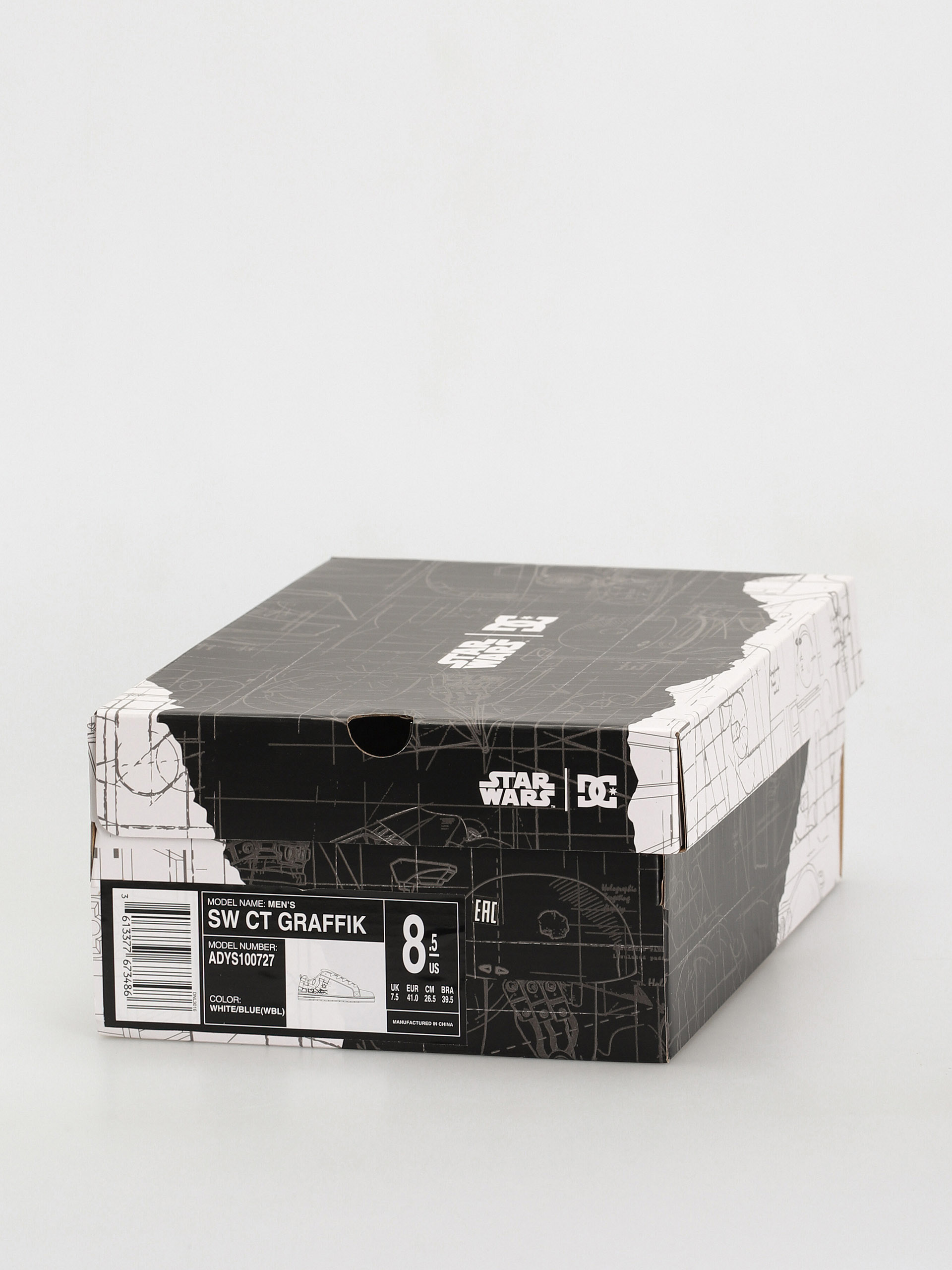 DC X Star Wars Ct Graffik Shoes (white)