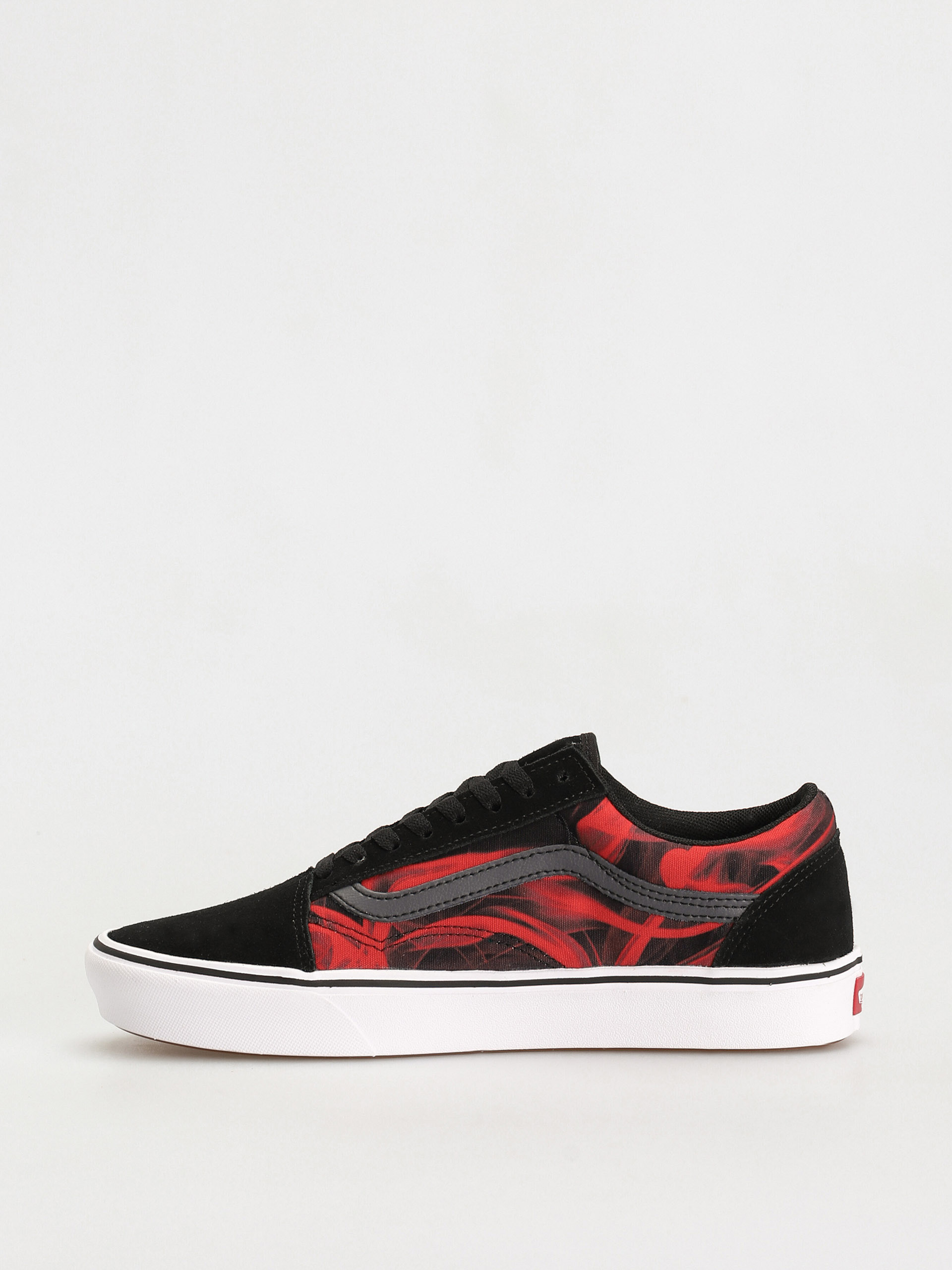 Vans Comfycush Old Skool Schuhe (after dark black/red)