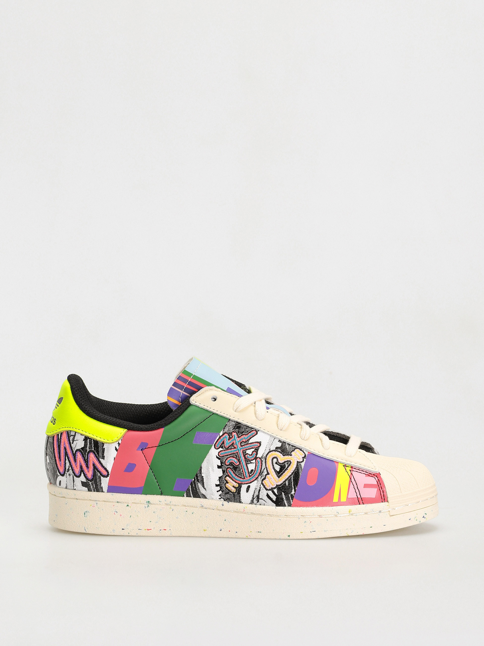 adidas Originals Superstar Pride Shoes (cwhite/cwhite/cblack)