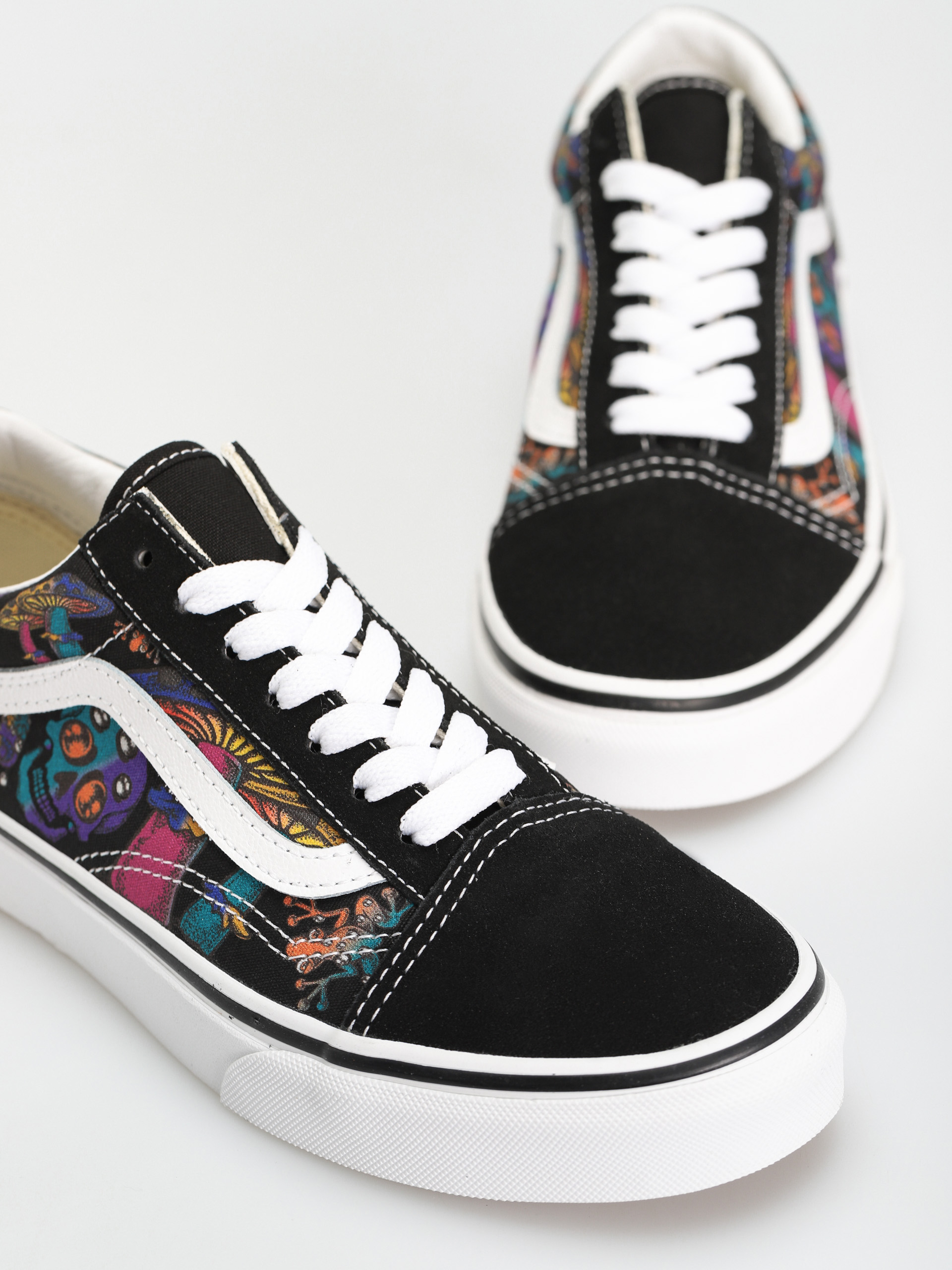 Vans Old Skool Shoes (trippy drip black multi)