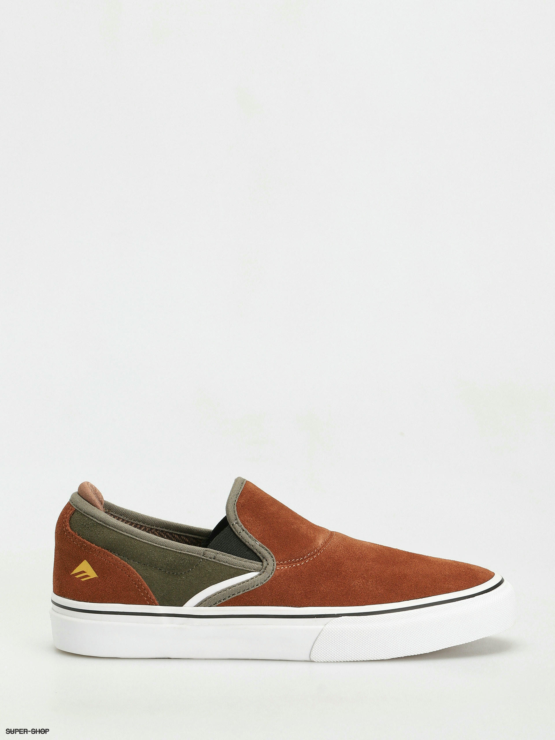 Emerica Wino G6 Slip On Shoes (brown/gum)