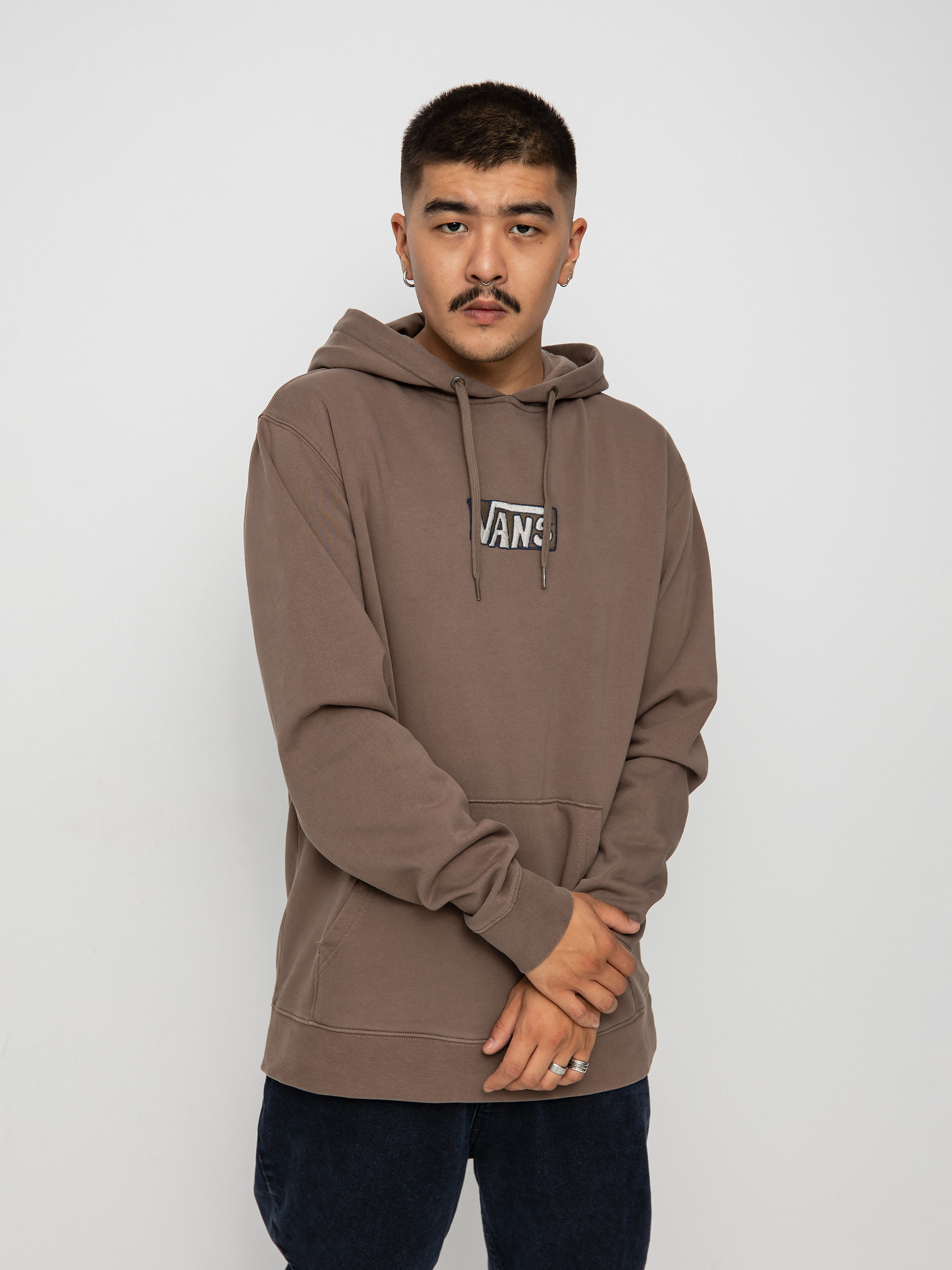 Vans Seasonal Color Vintage Wash HD Hoodie Braun (canteen)