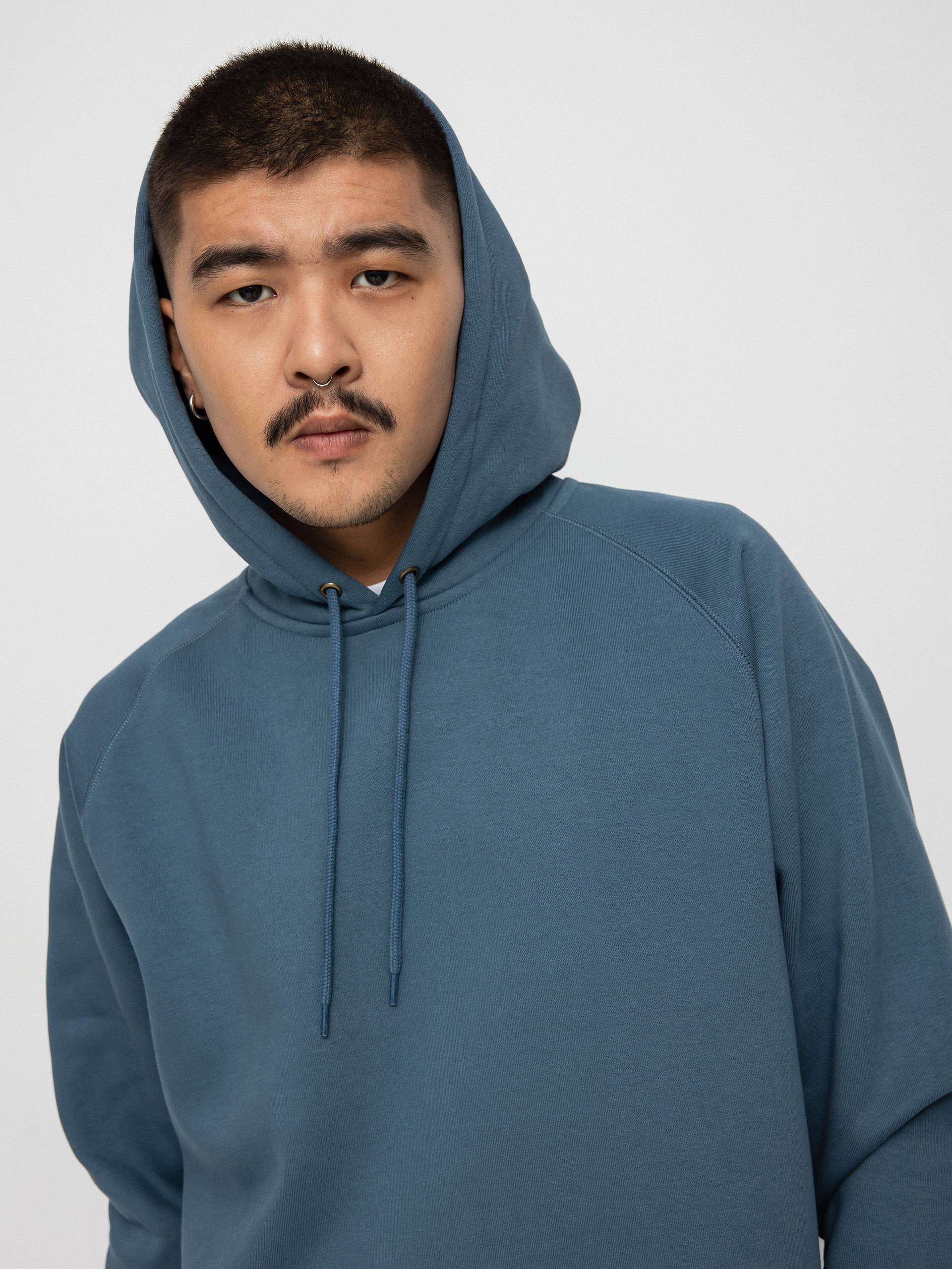 Carhartt WIP Chase HD Hoodie (storm blue/gold)