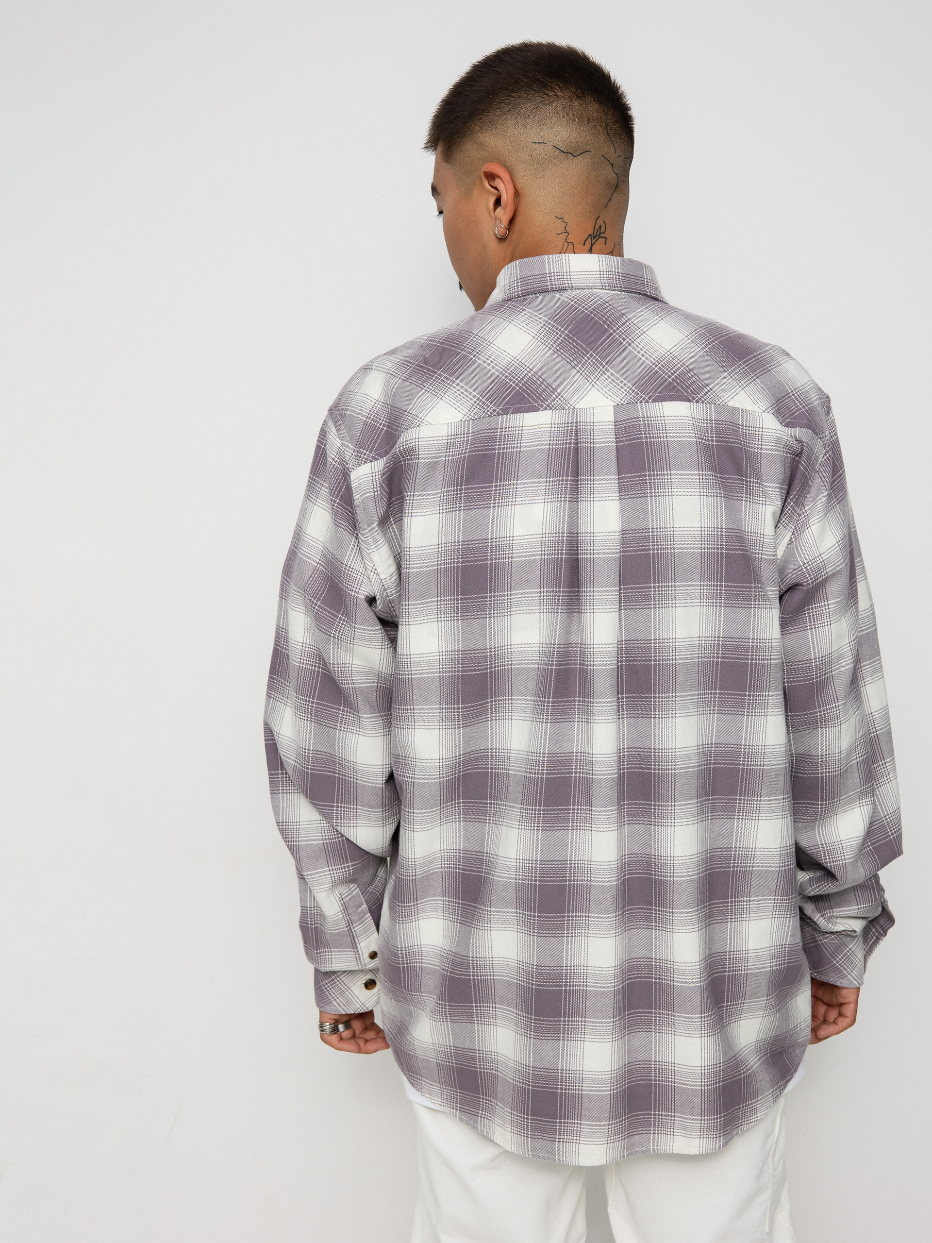 Carhartt WIP Deaver Shirt (deaver check/misty thistle)