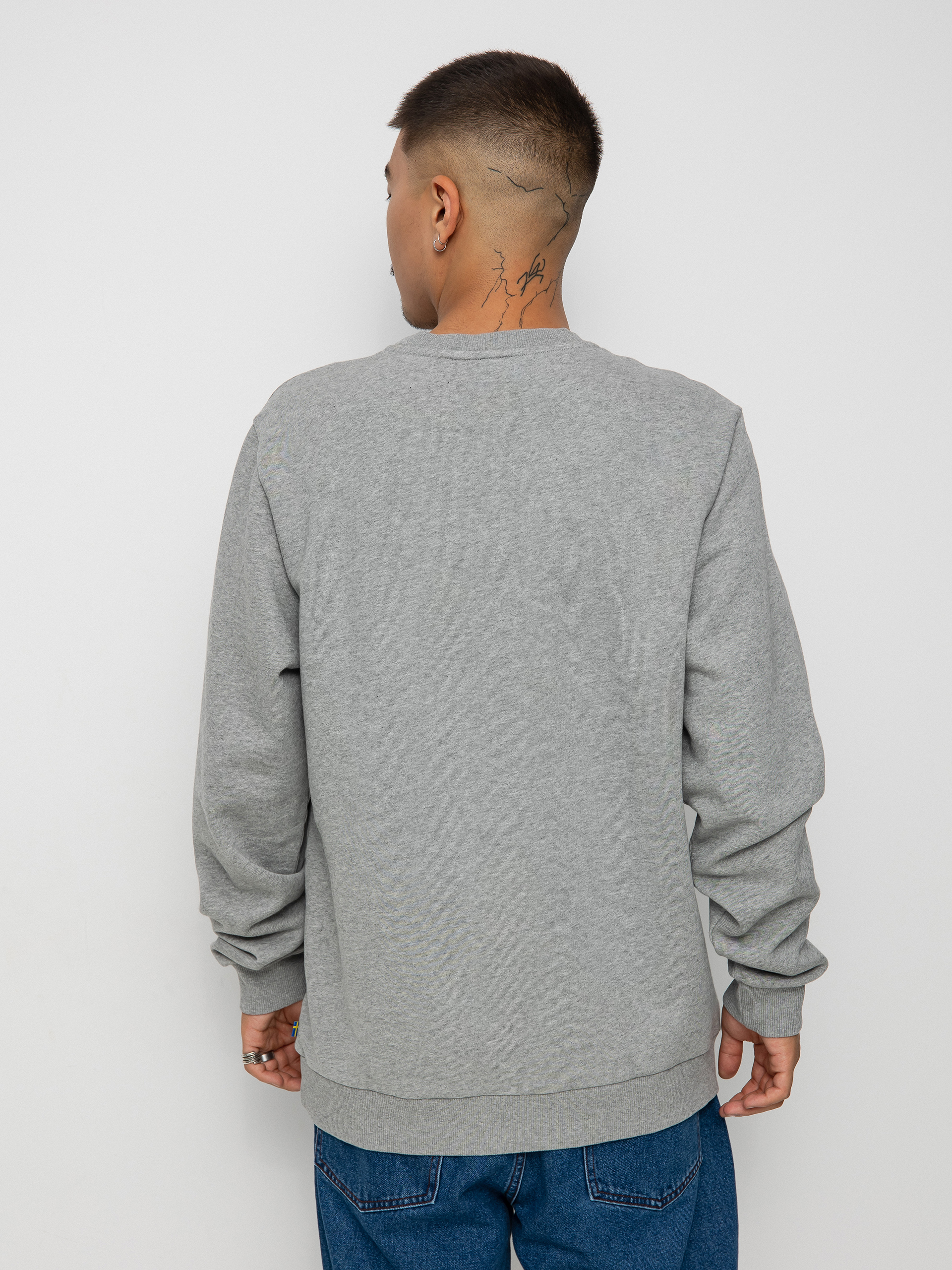 Fjallraven Logo Sweatshirt (grey/melange)